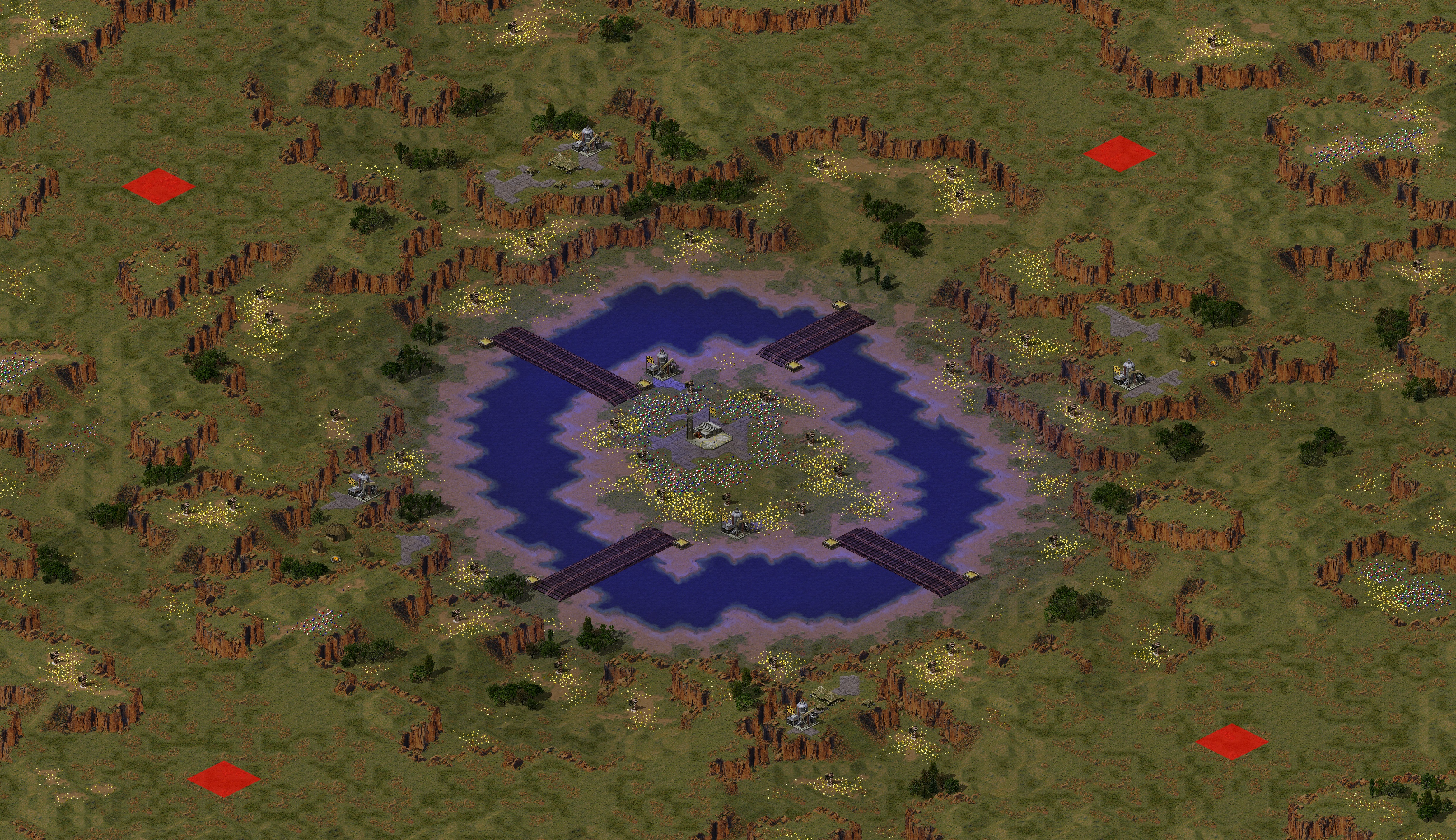 Rendered map: Ring of Ore