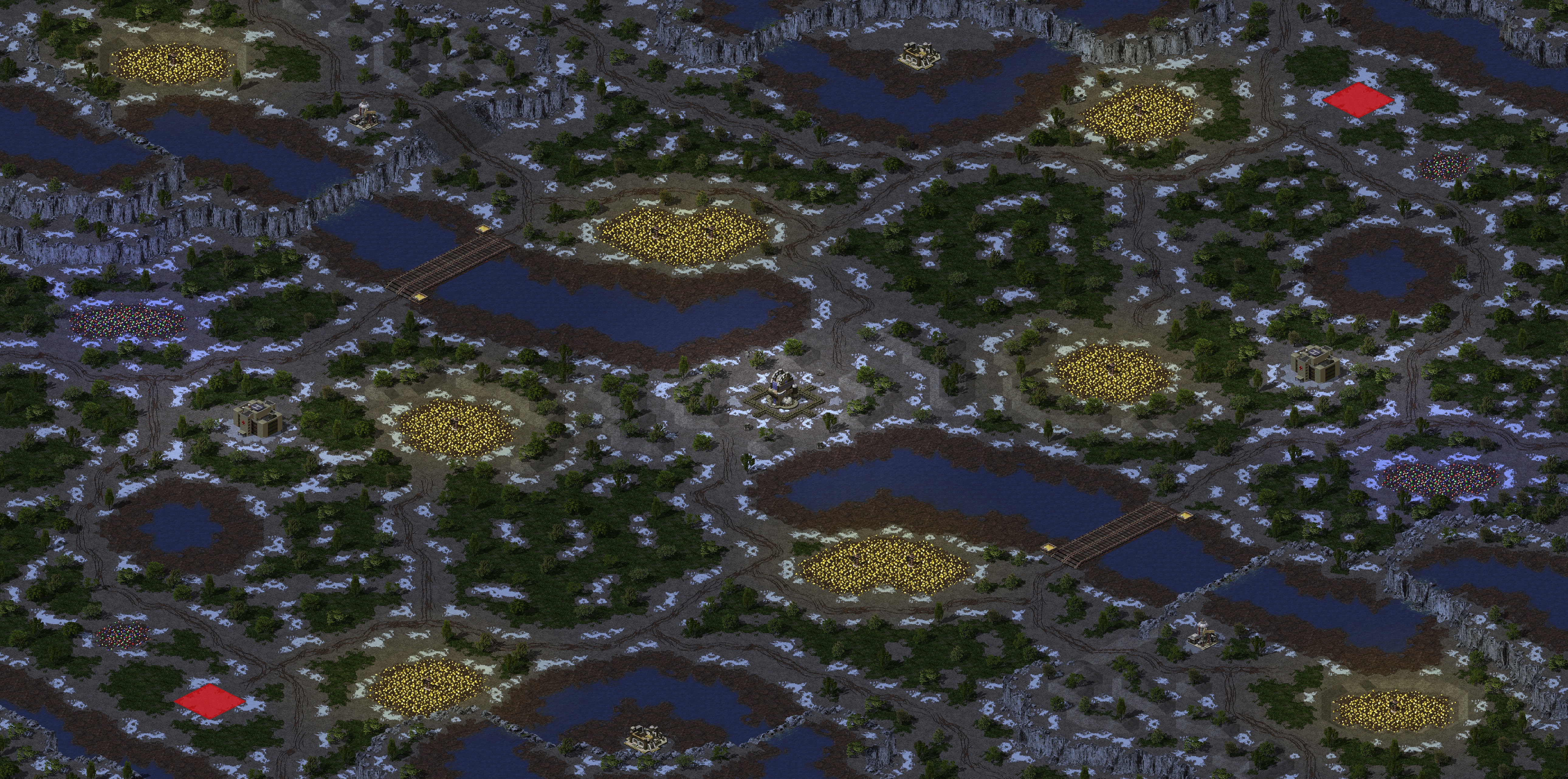 Rendered map: Melted Valley