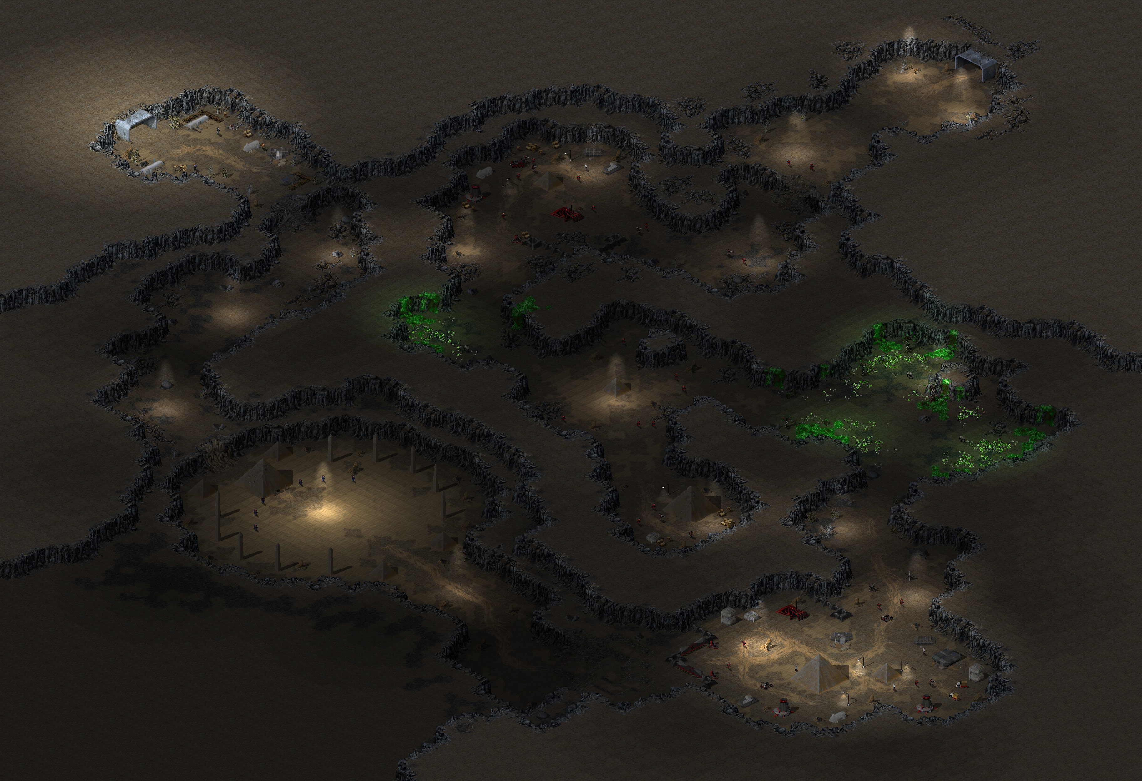 Rendered map: 08 - Beneath the Surface