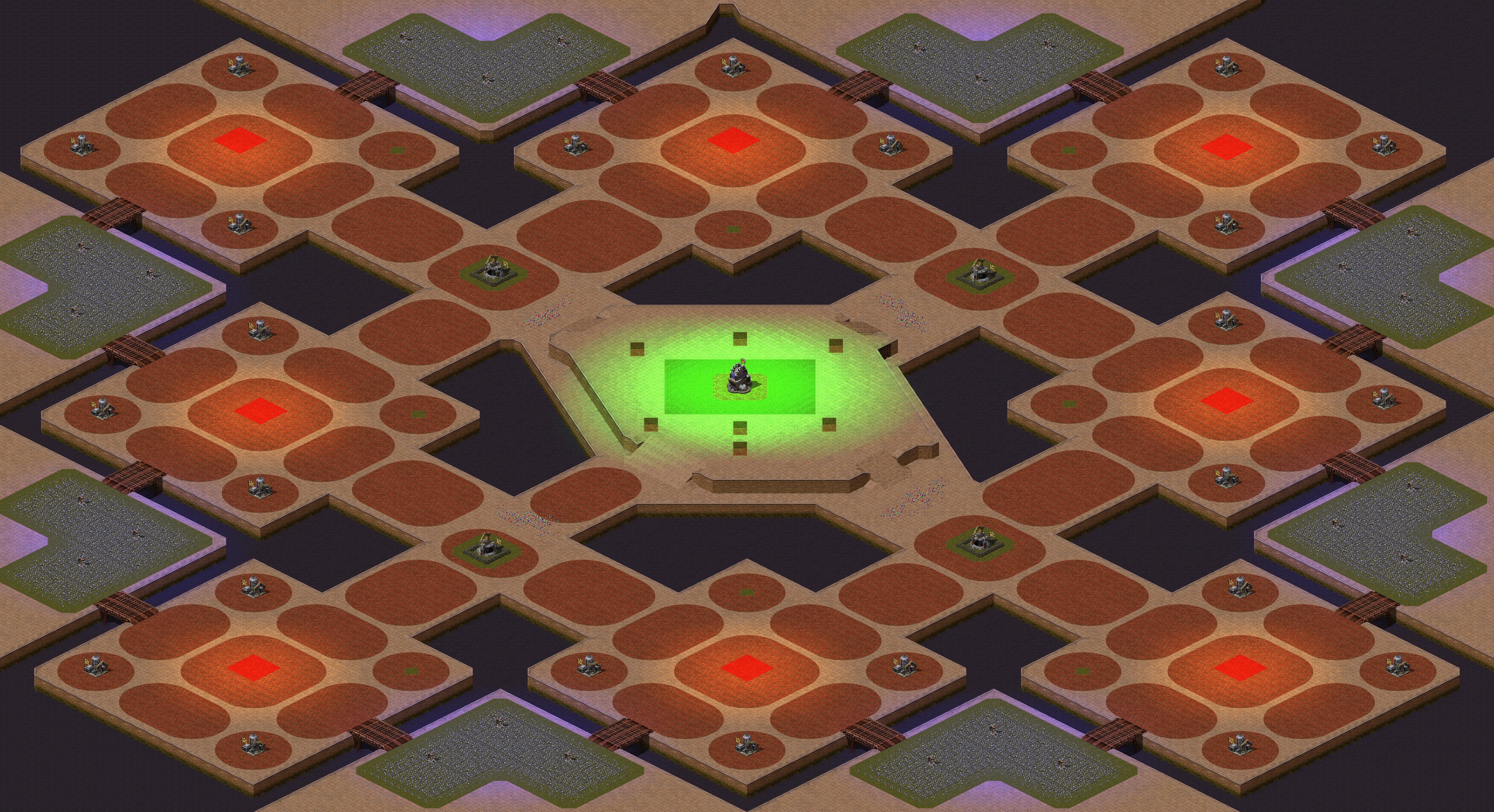 Rendered map: Cube Occcubation