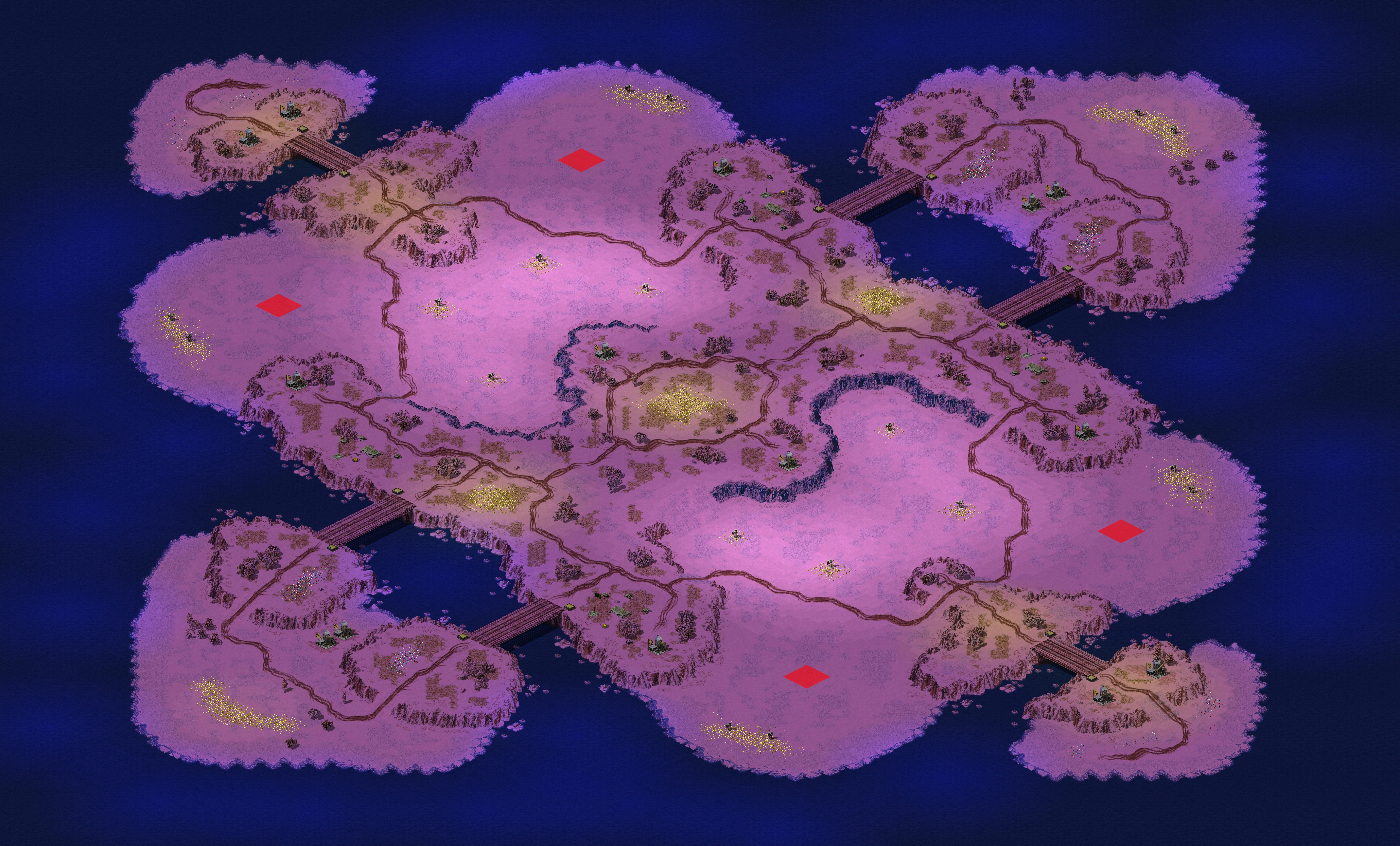 Rendered map: Polar Oblong