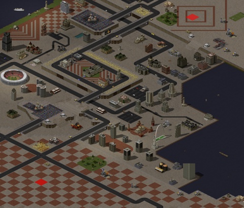 Rendered preview of city of doom