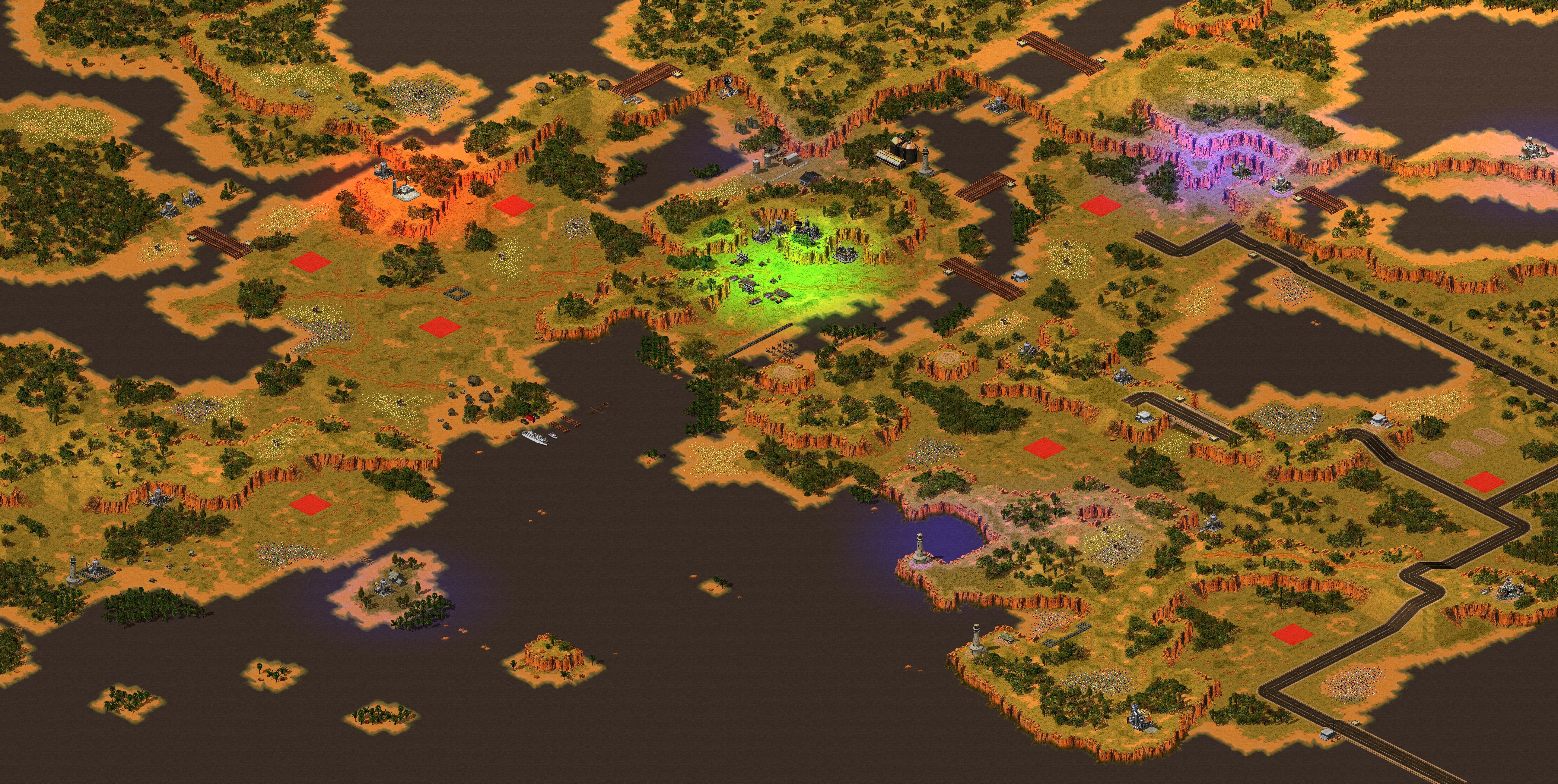 Rendered map: Fight to the Death (2-8)