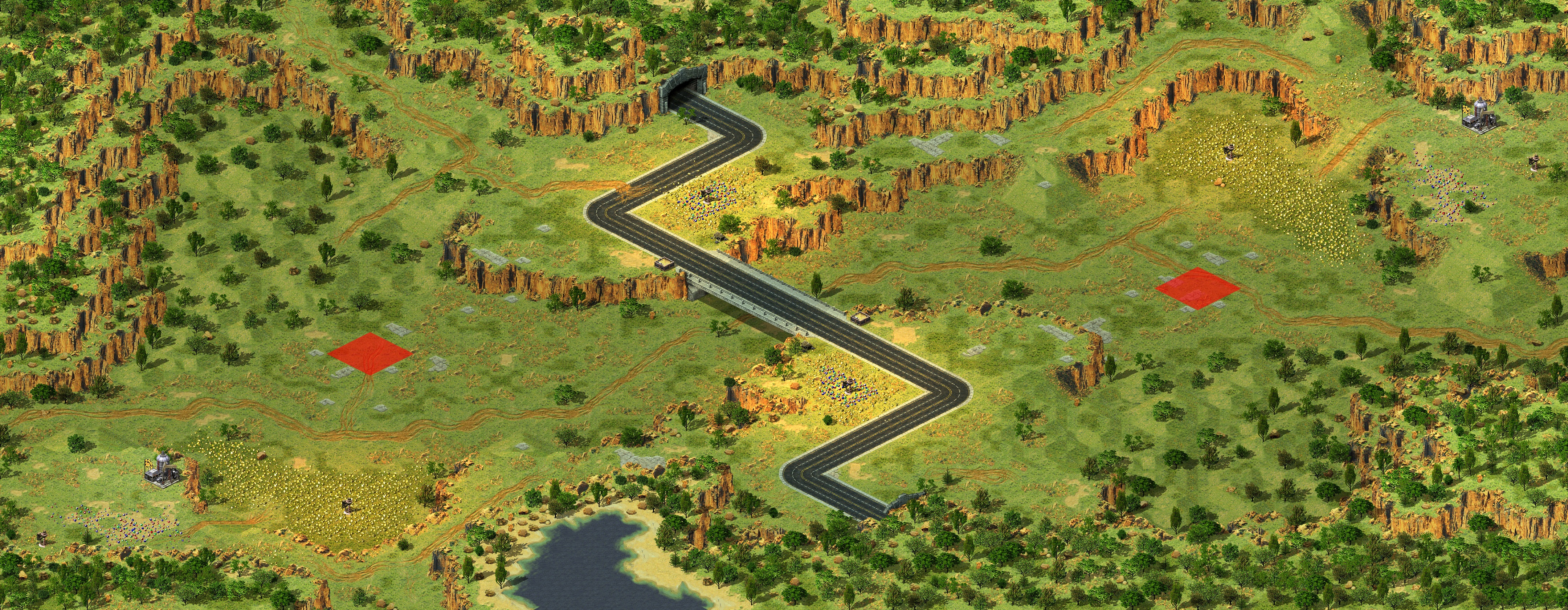 Rendered map: [2] 829 Canyon (PreCaptured)