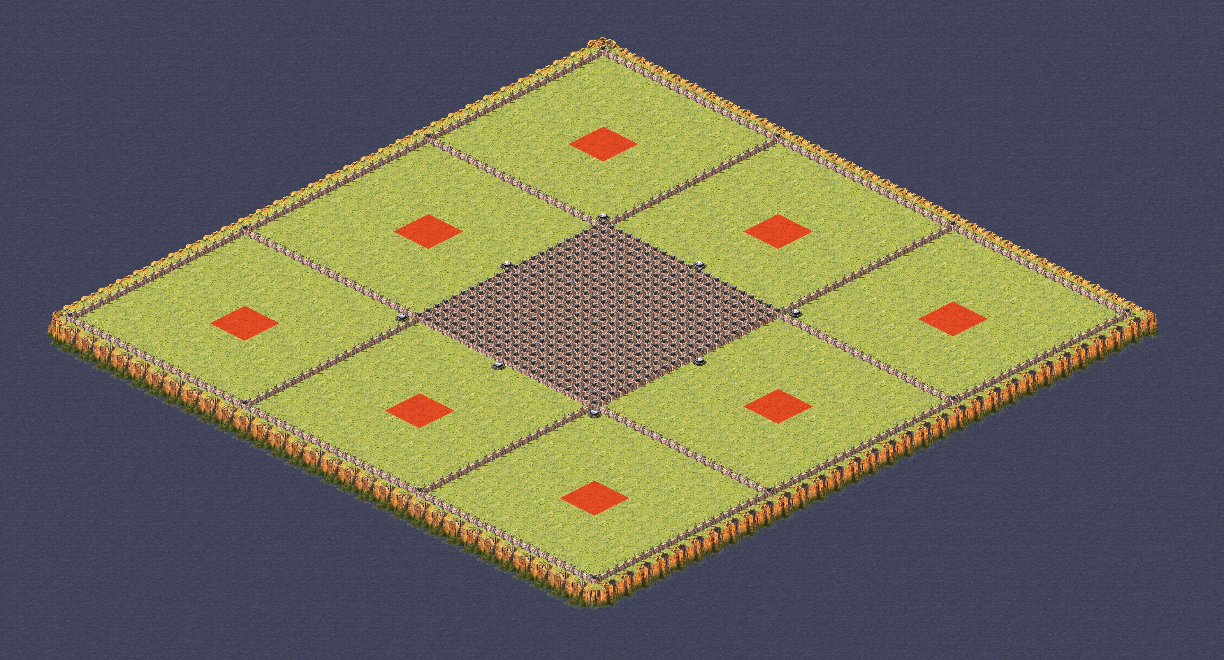 Rendered map: Box Purchase Patch of Land