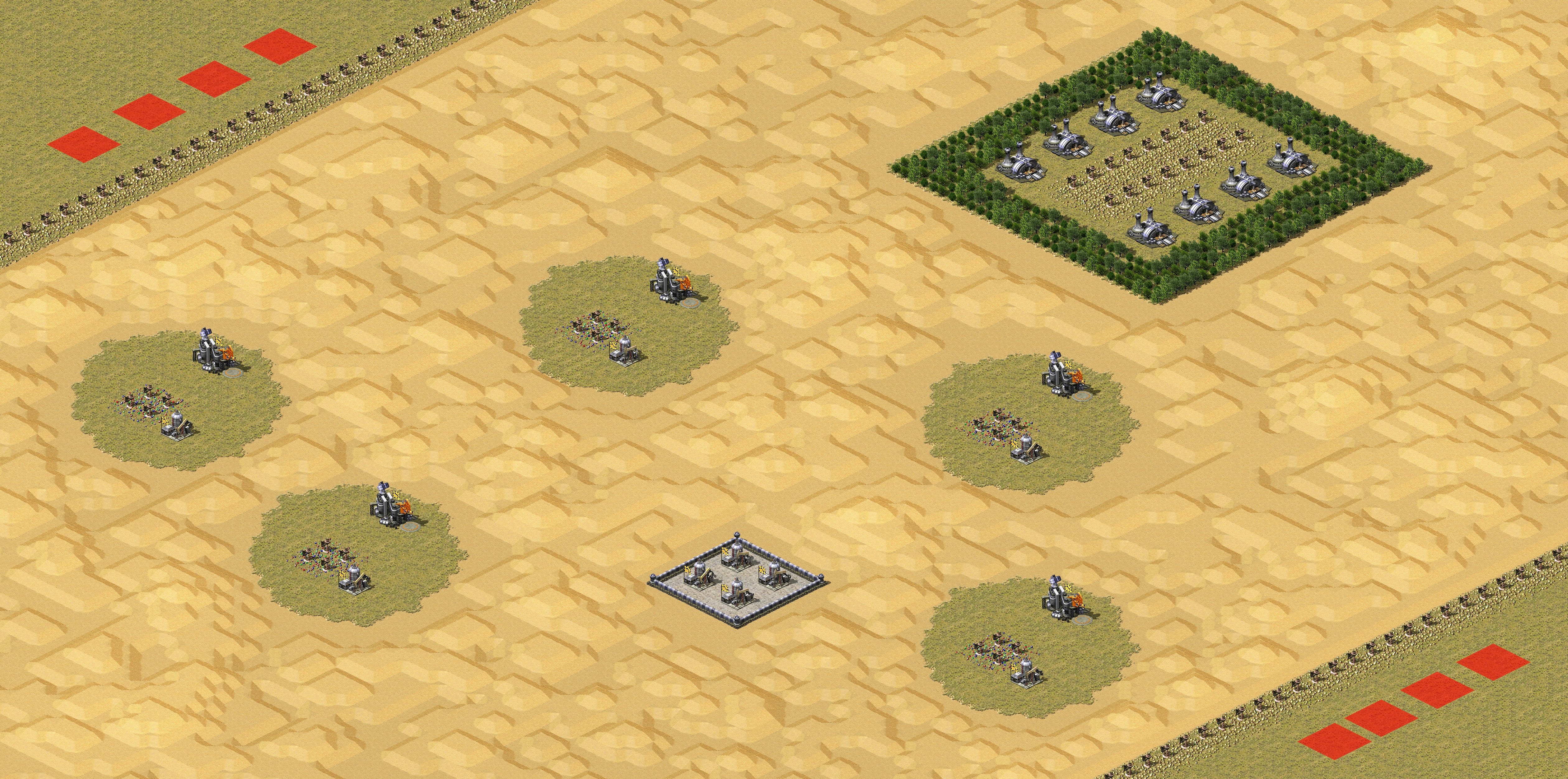 Rendered map: Sandbox Duel 4v4 1