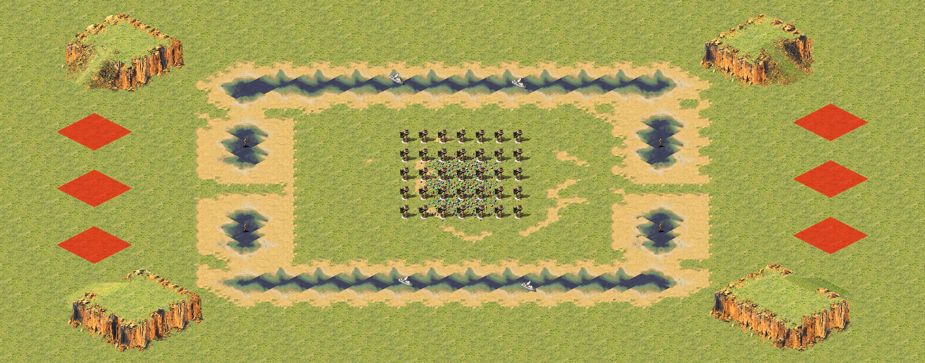Rendered map: Ore Rush 3v3