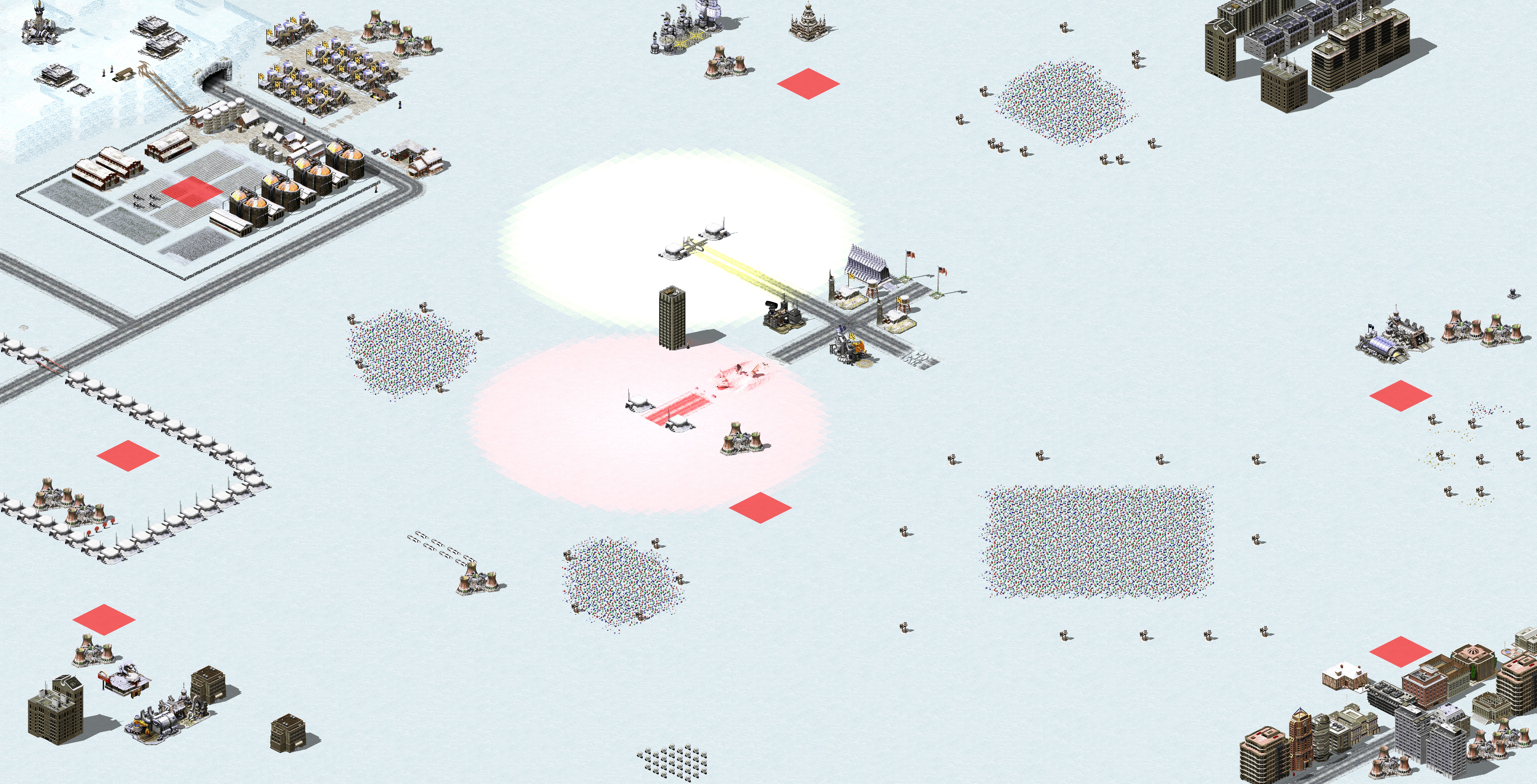 Rendered map: Artic Airport