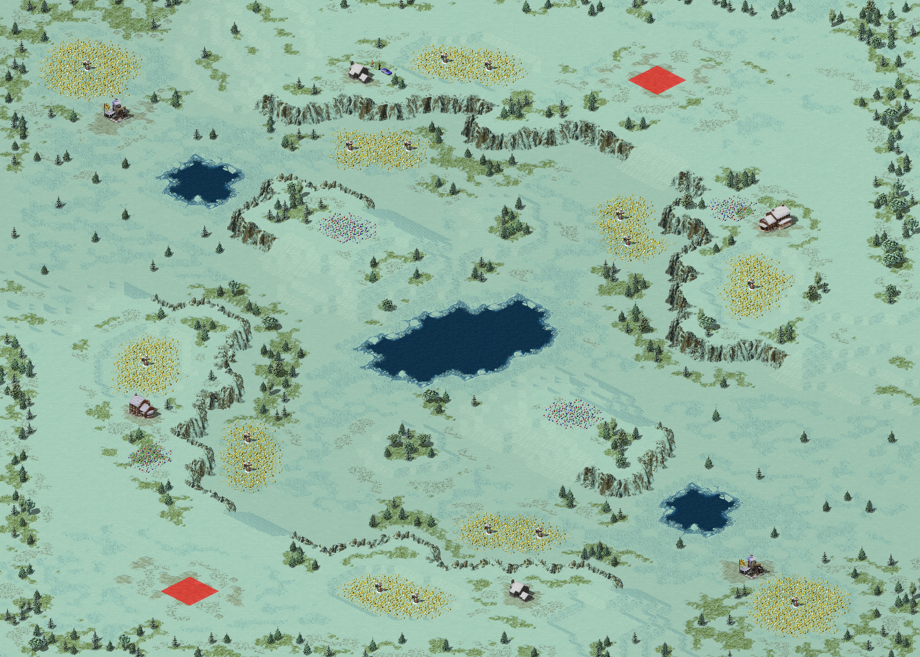 Rendered map: [2] Winter Is Coming