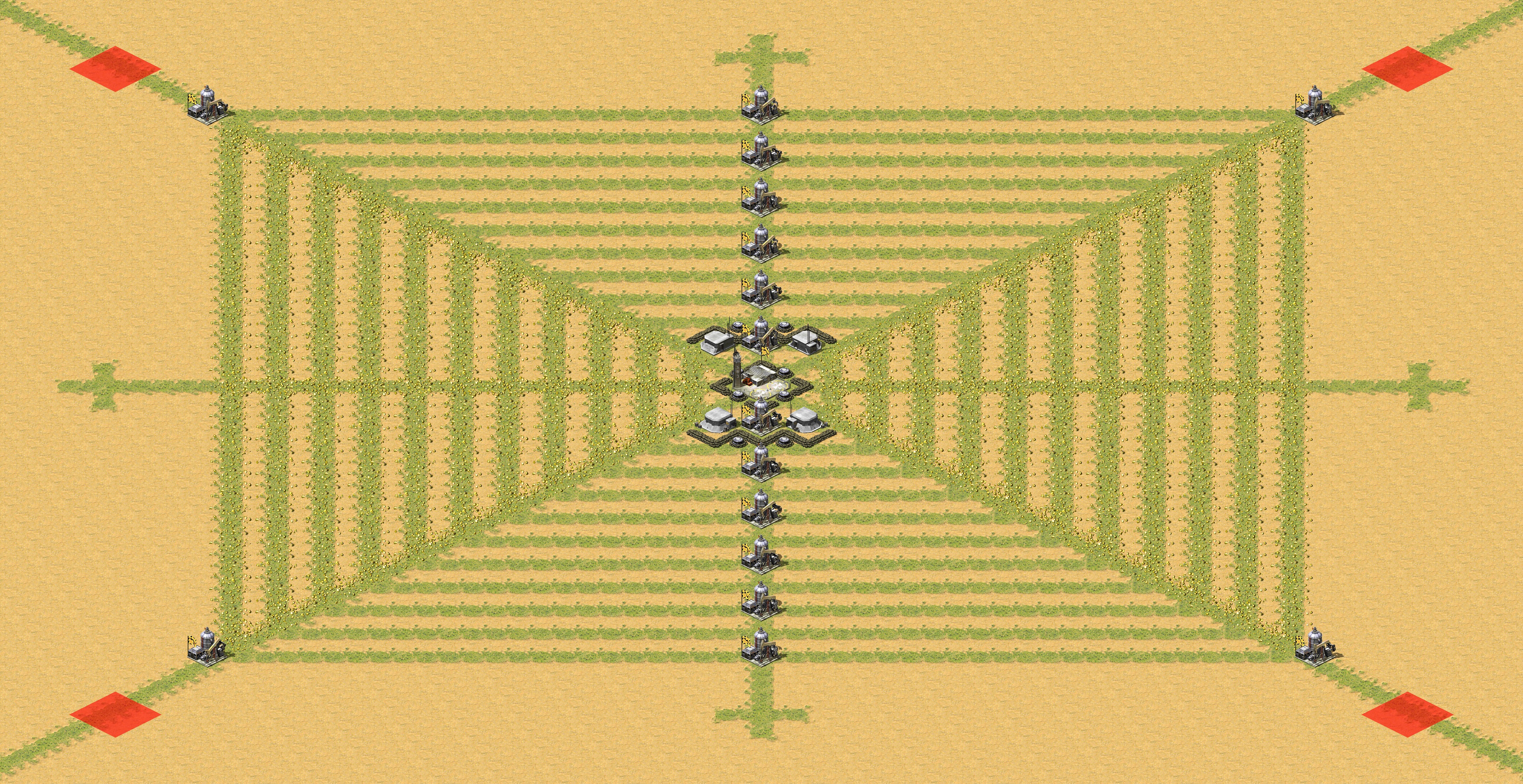 Rendered map: Grassy Desert Ore
