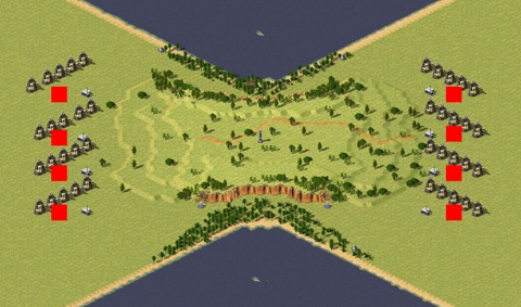 Rendered preview of Classic Infantry War 4v4