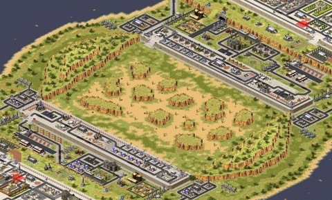 Rendered preview of Burning Fest. Melee