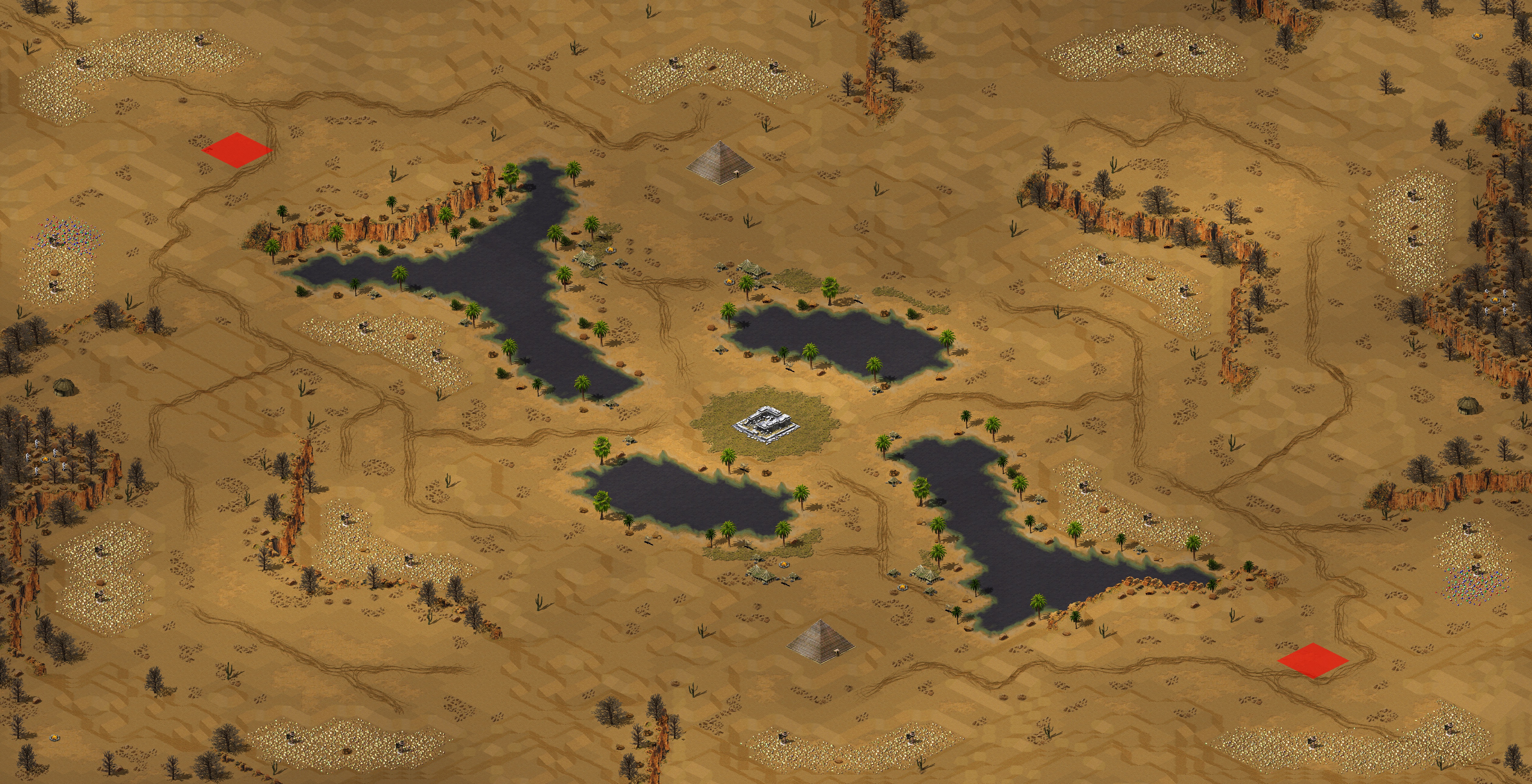 Rendered map: Arabian Oasis LE