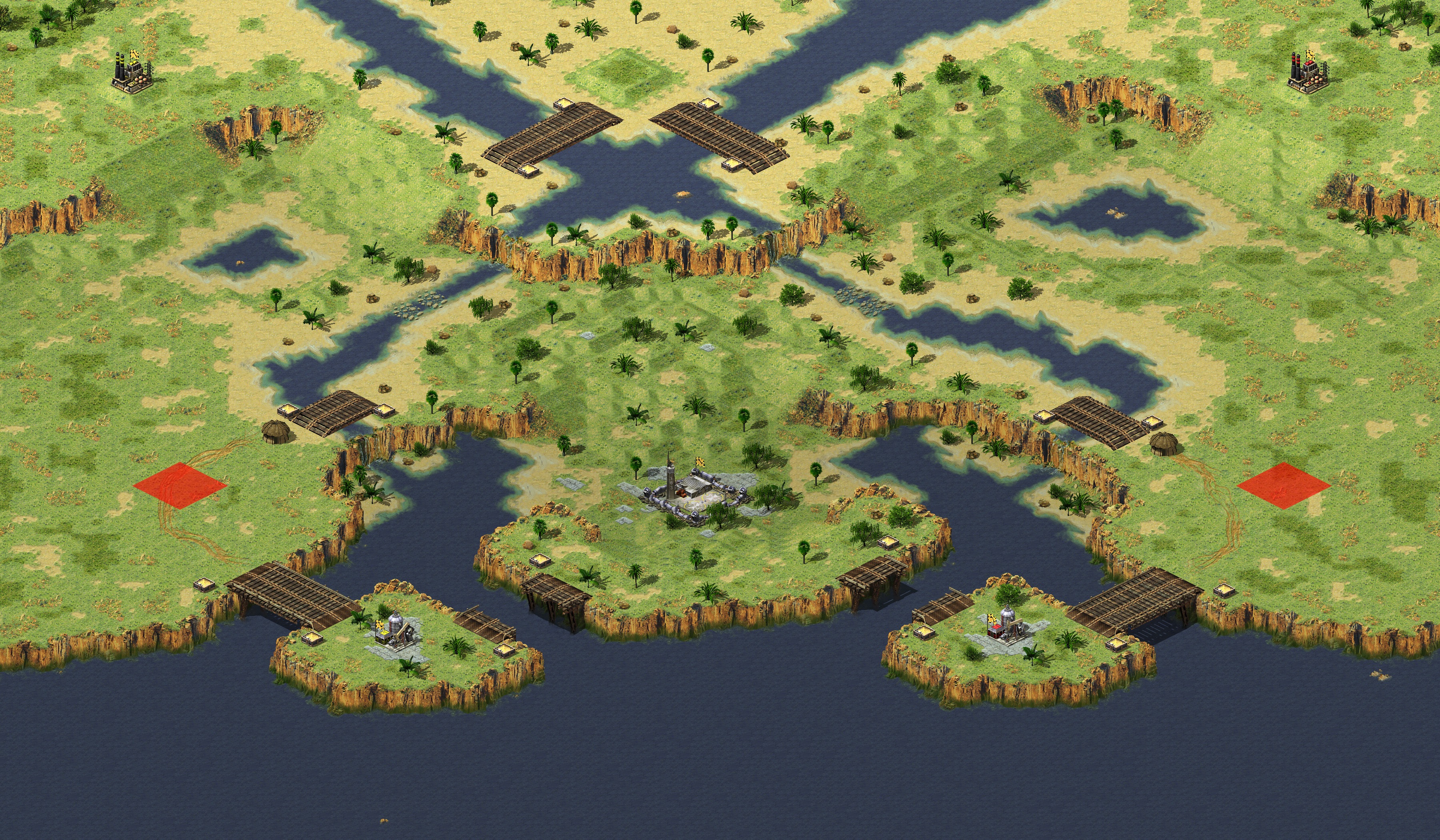 Rendered map: Pirate Bay