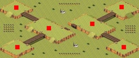 Rendered preview of Connected Highlands 3v3