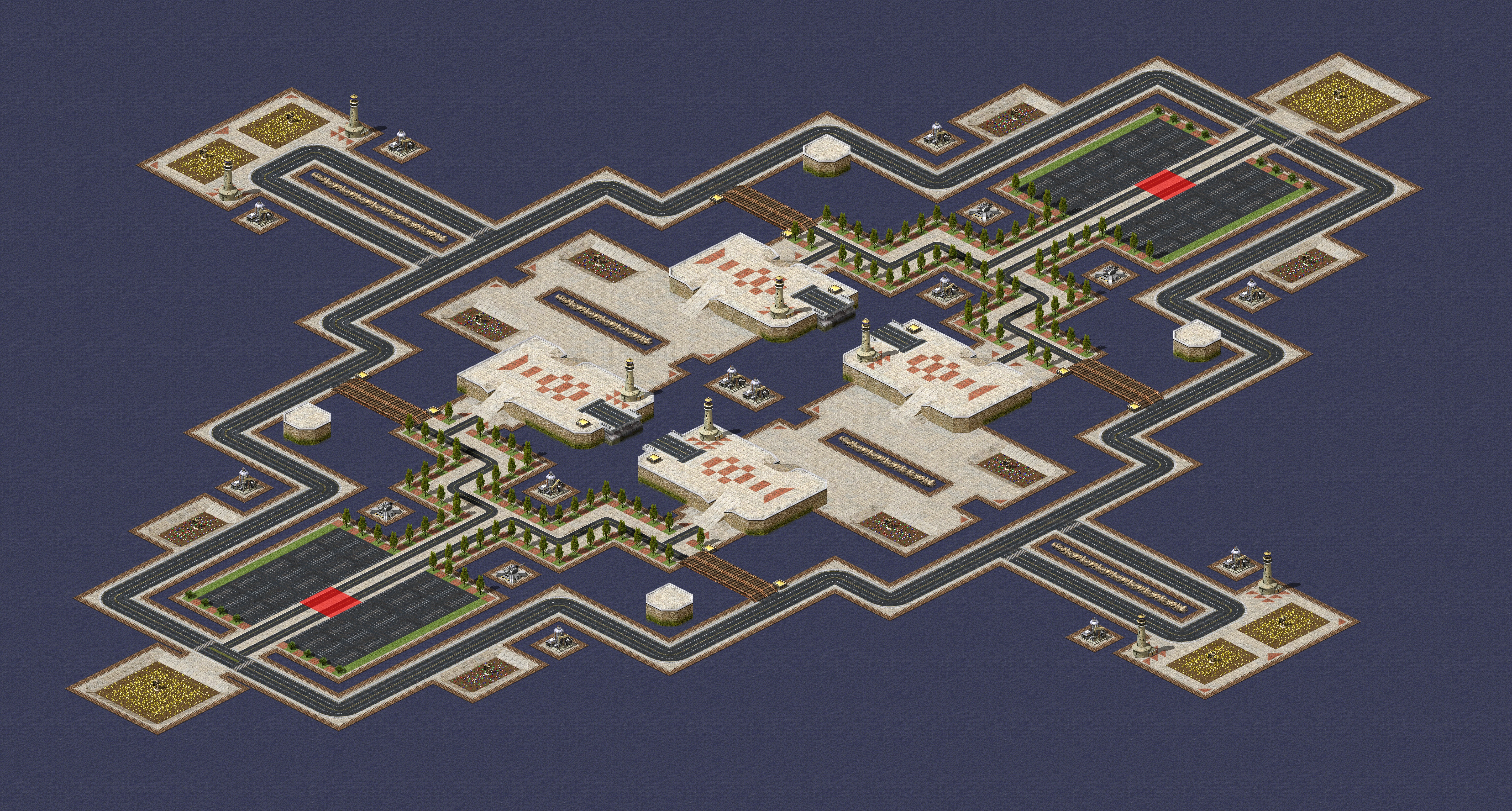 Rendered map: Pig Race Isle