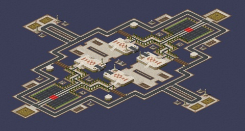 Rendered preview of Pig Race Isle