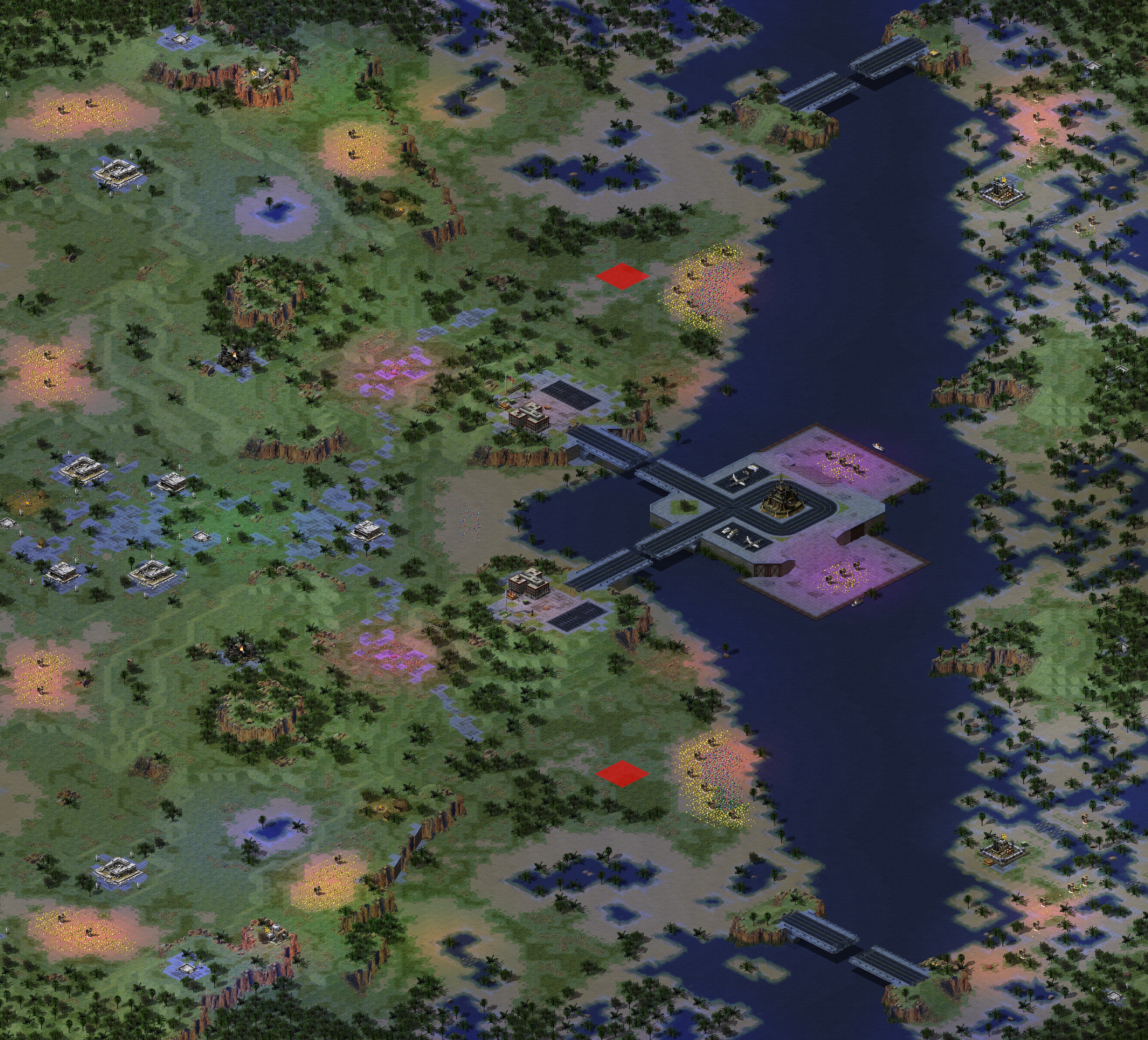 Rendered map: Biotech Rainforest - Yuri Ladder