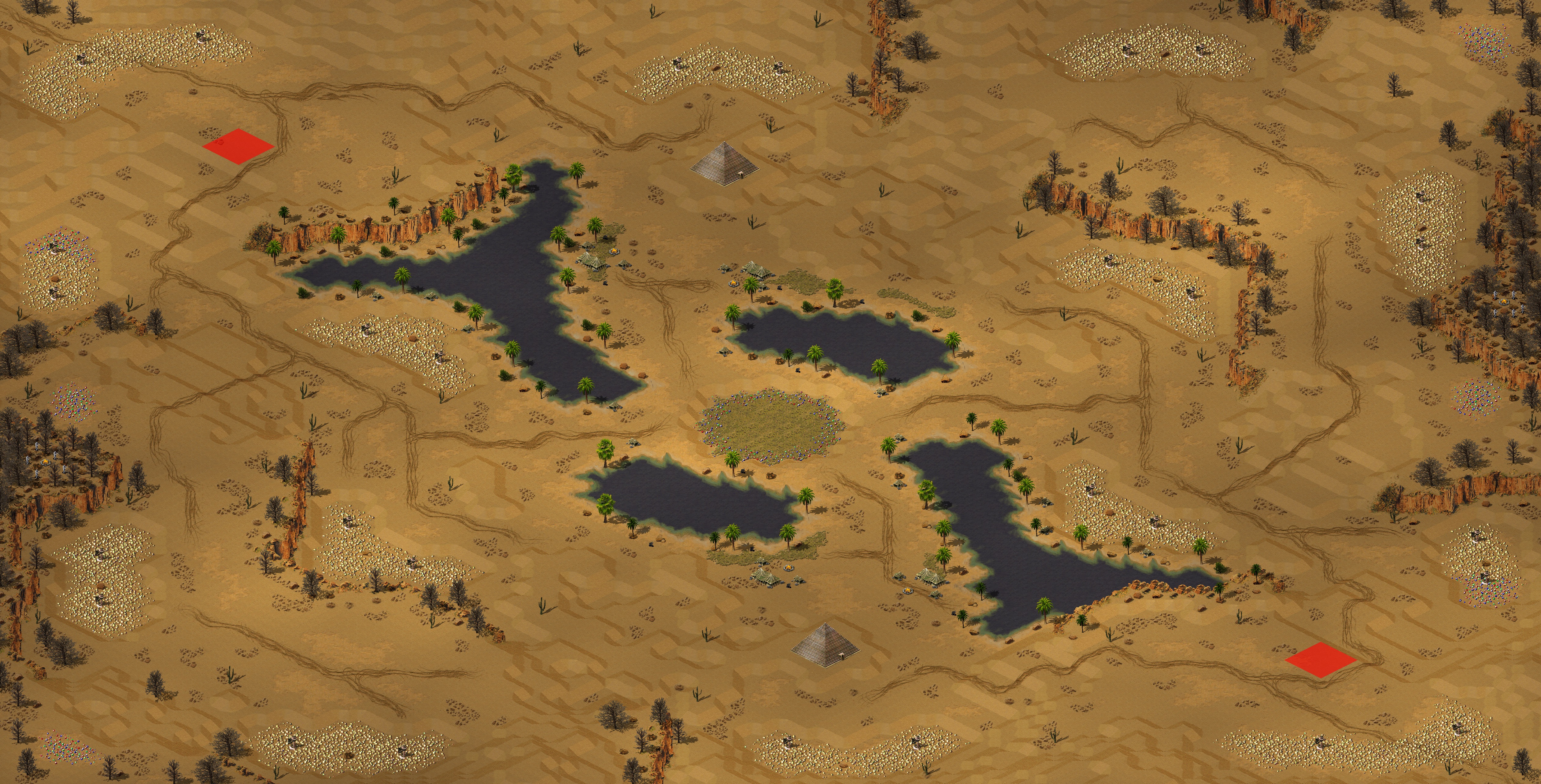 Rendered map: [半随机科技]阿拉伯绿洲