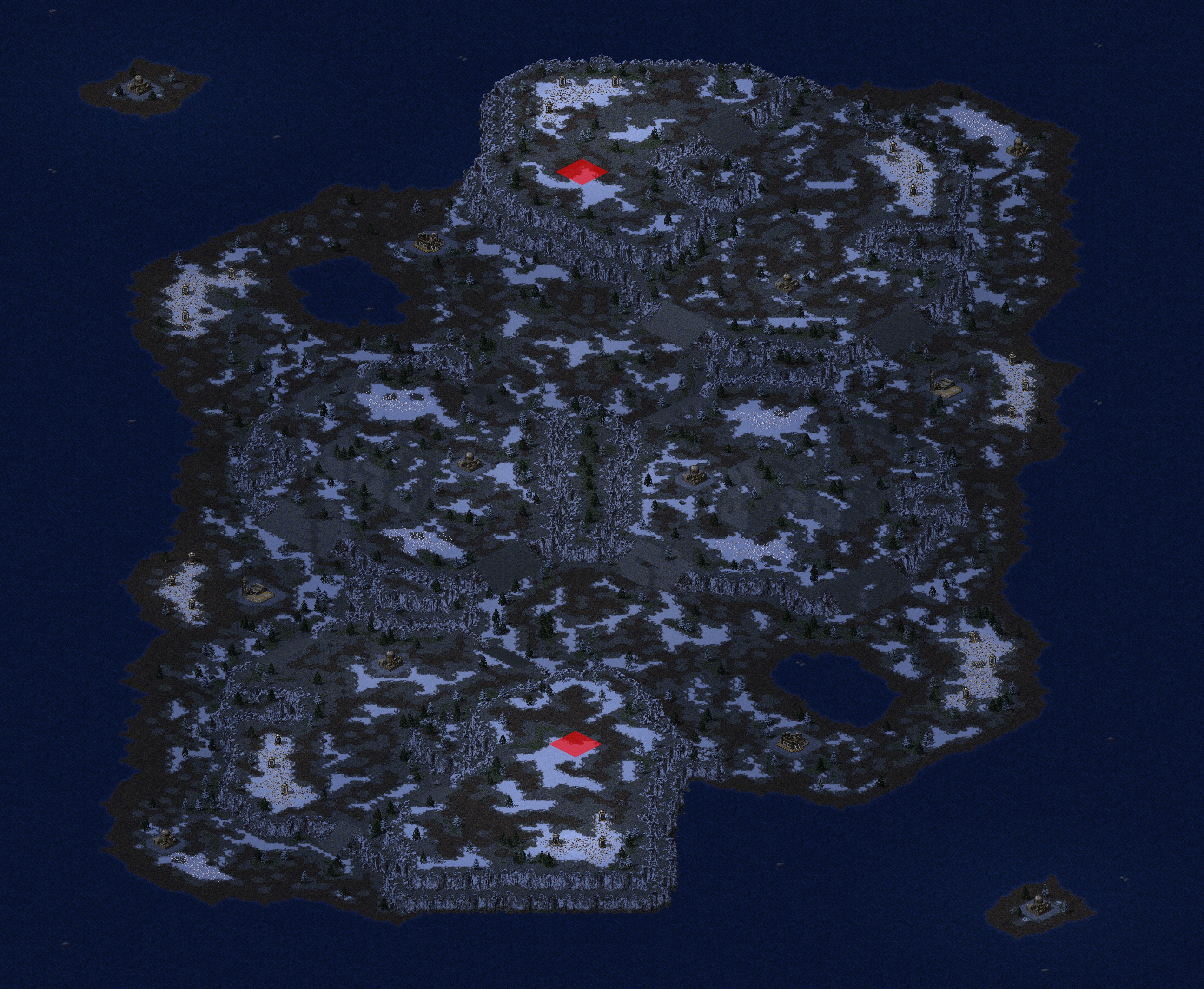 Rendered map: Polar Nights