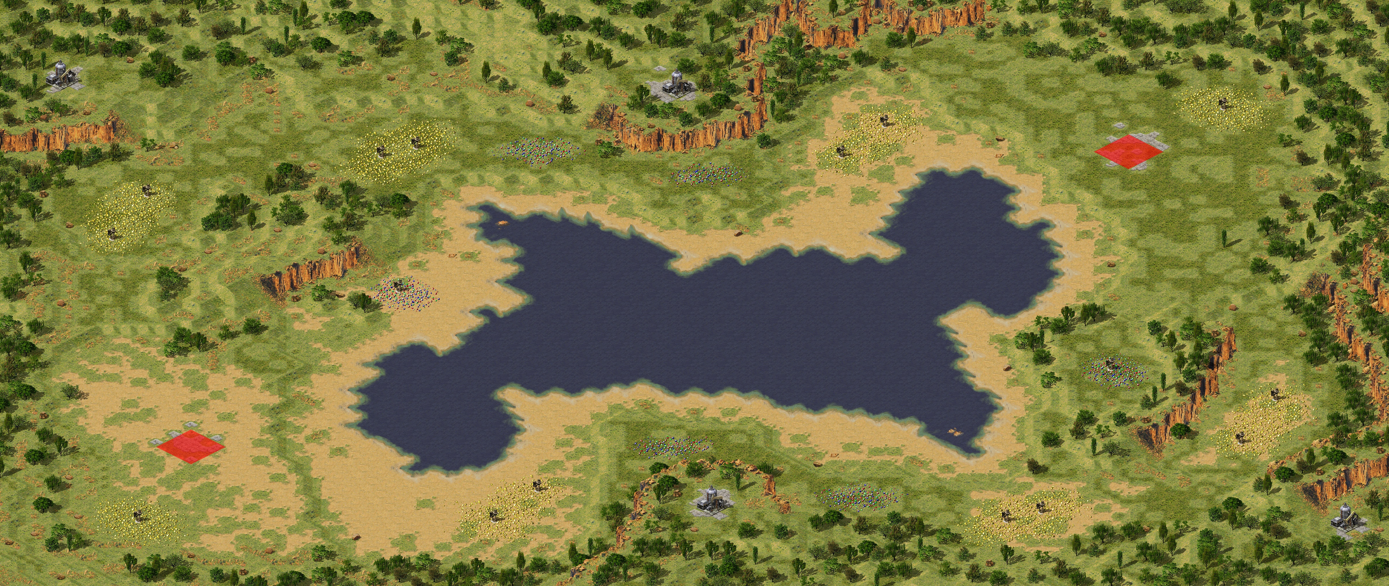 Rendered map: Big Little Lake