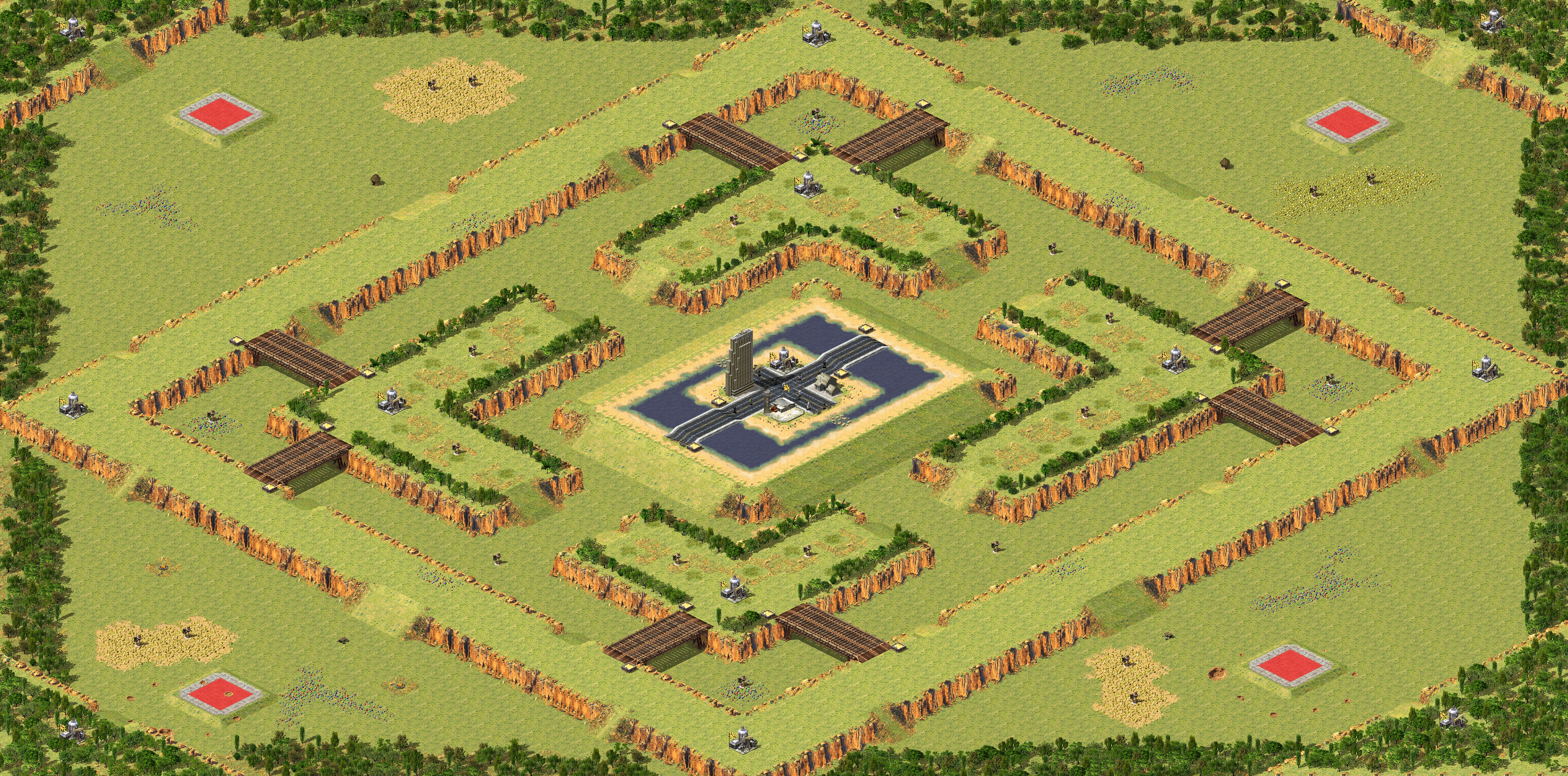Rendered map: Canyon Clash