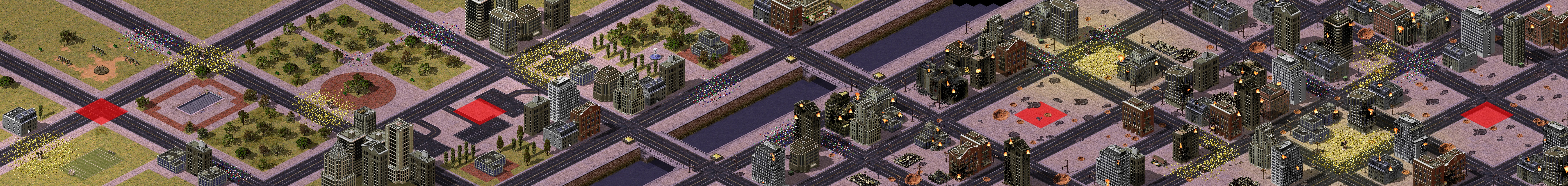 Rendered map: 草地战争