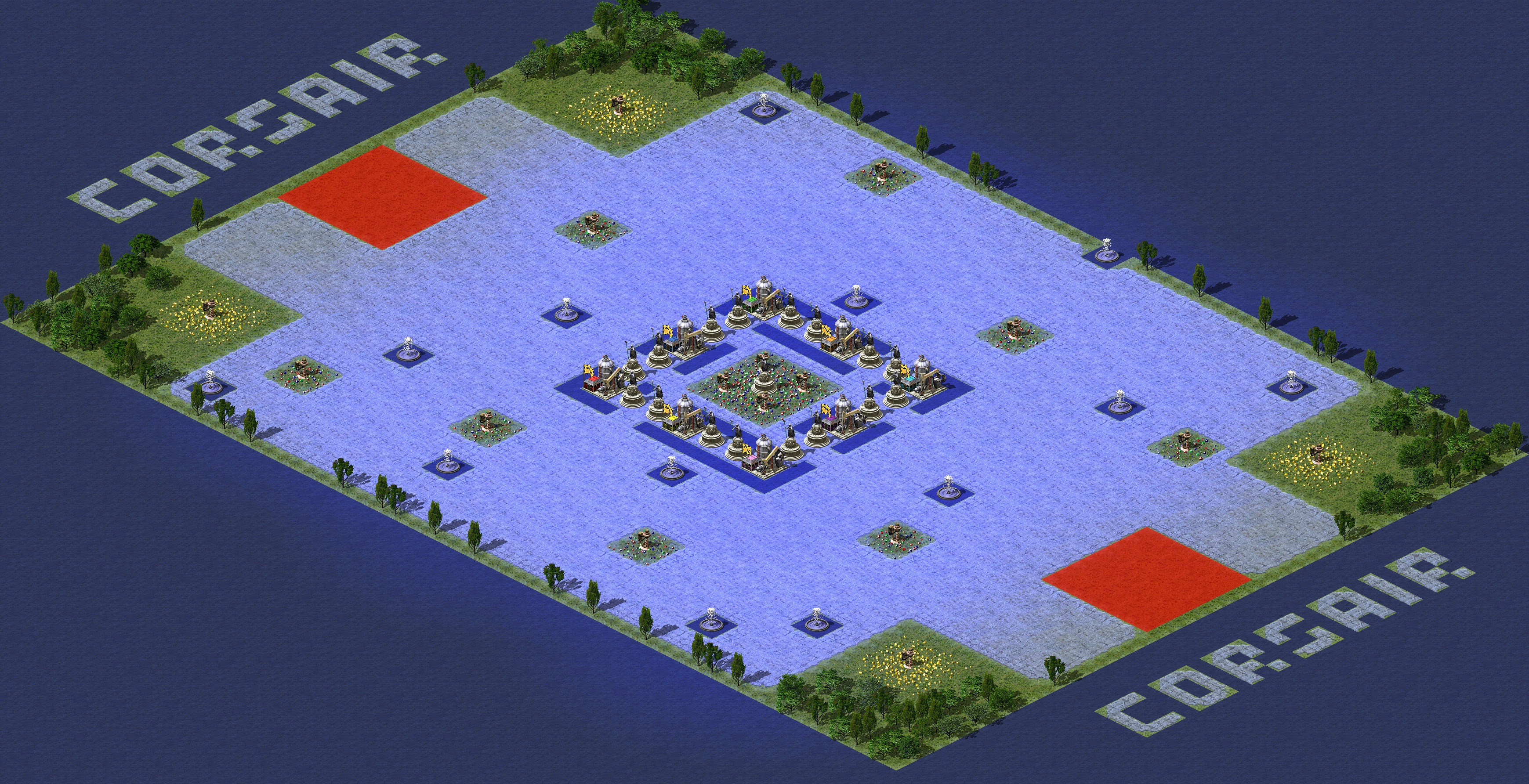 Rendered map: Pirate Captain's Garden