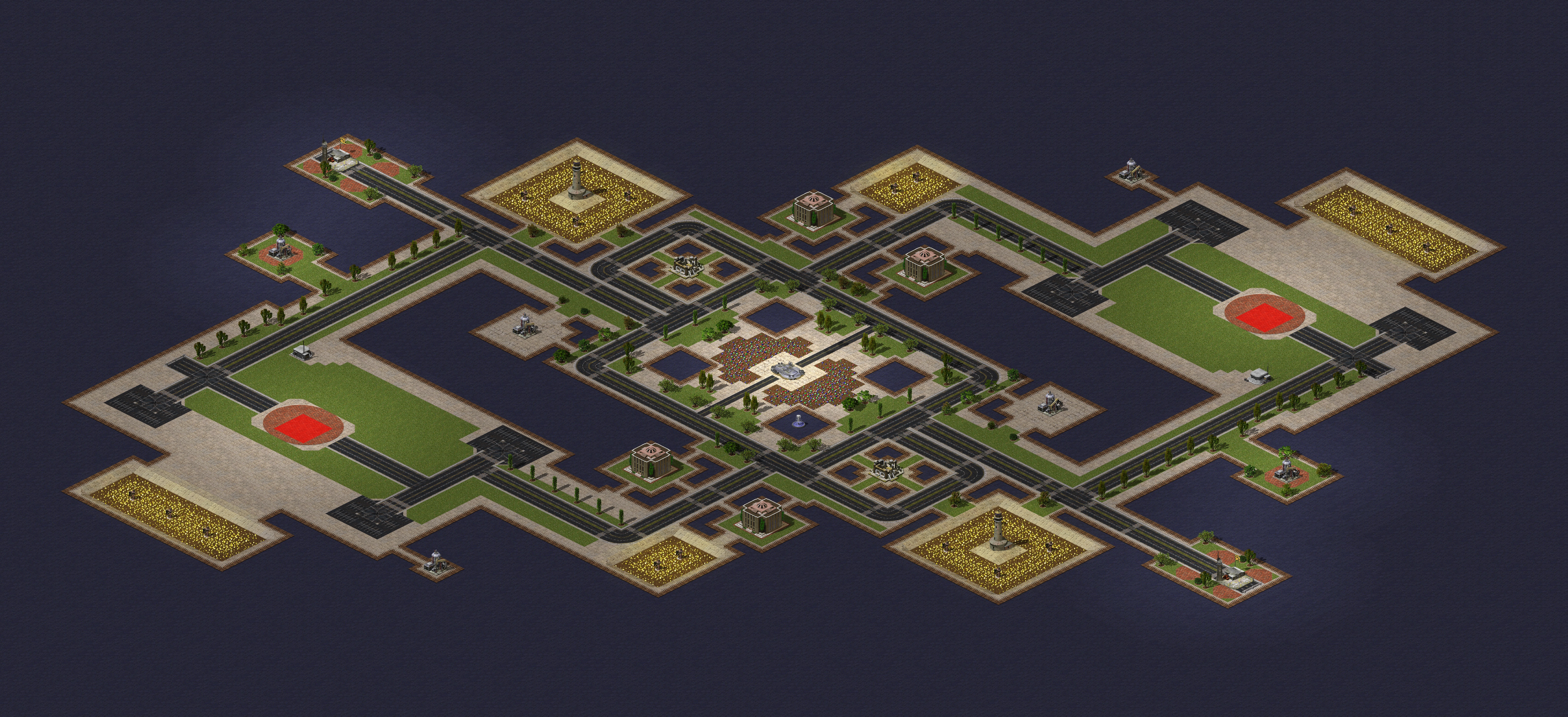 Rendered map: Bay Hostility