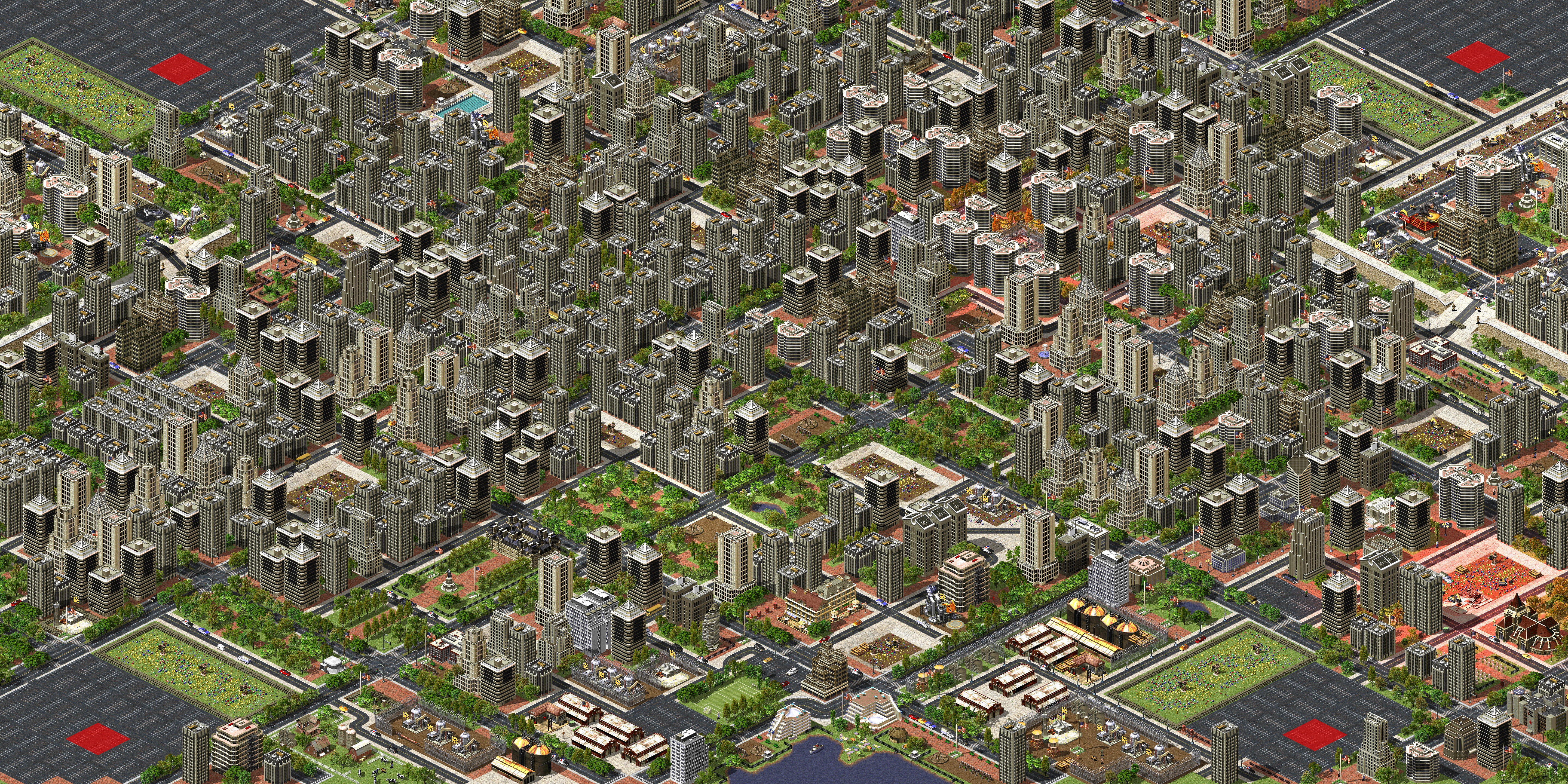 Rendered map: High Rise