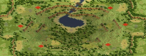 Rendered preview of [6] Jungle of Vietnam (3v3)
