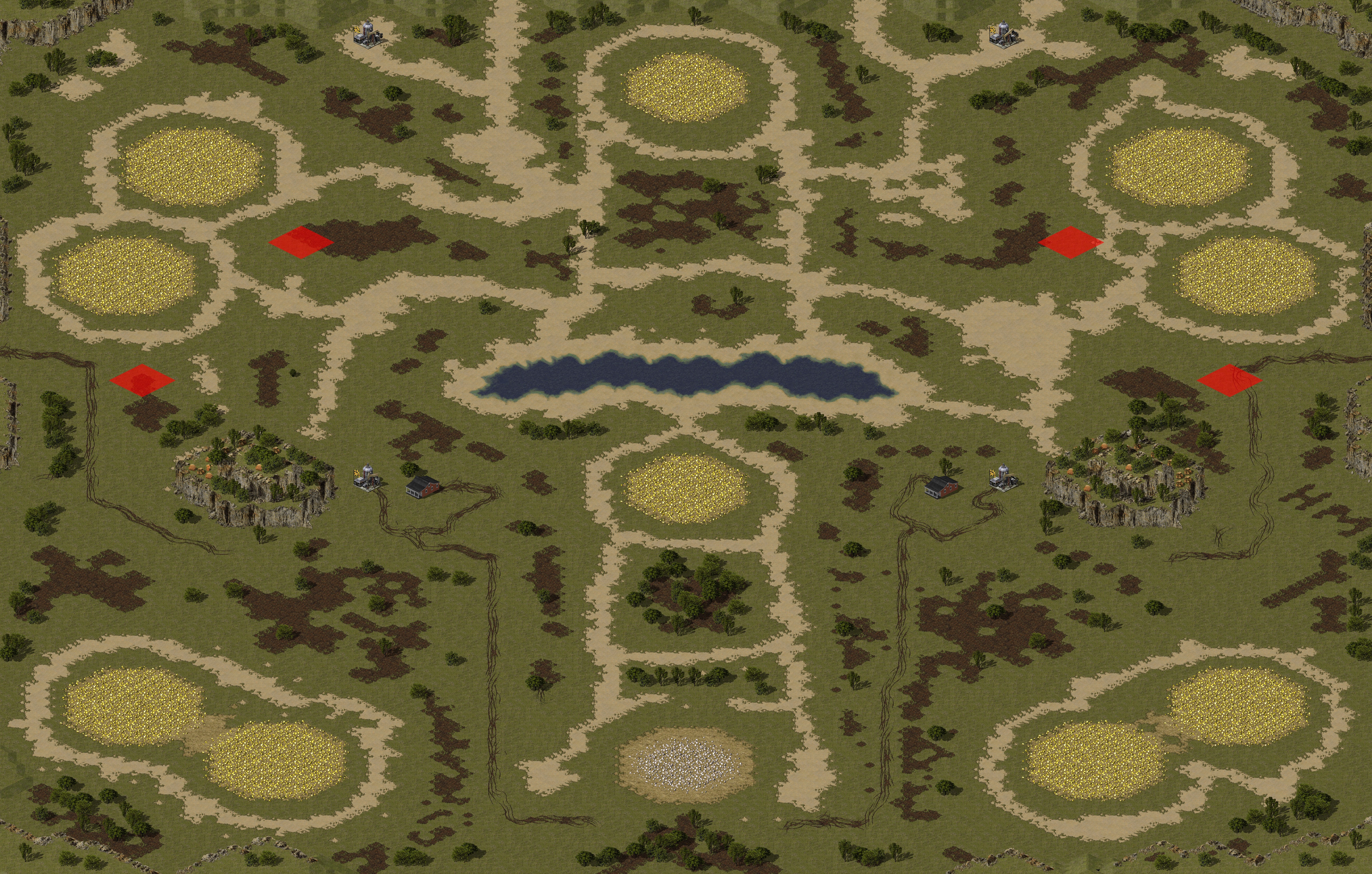 Rendered map: Forgotten Forest