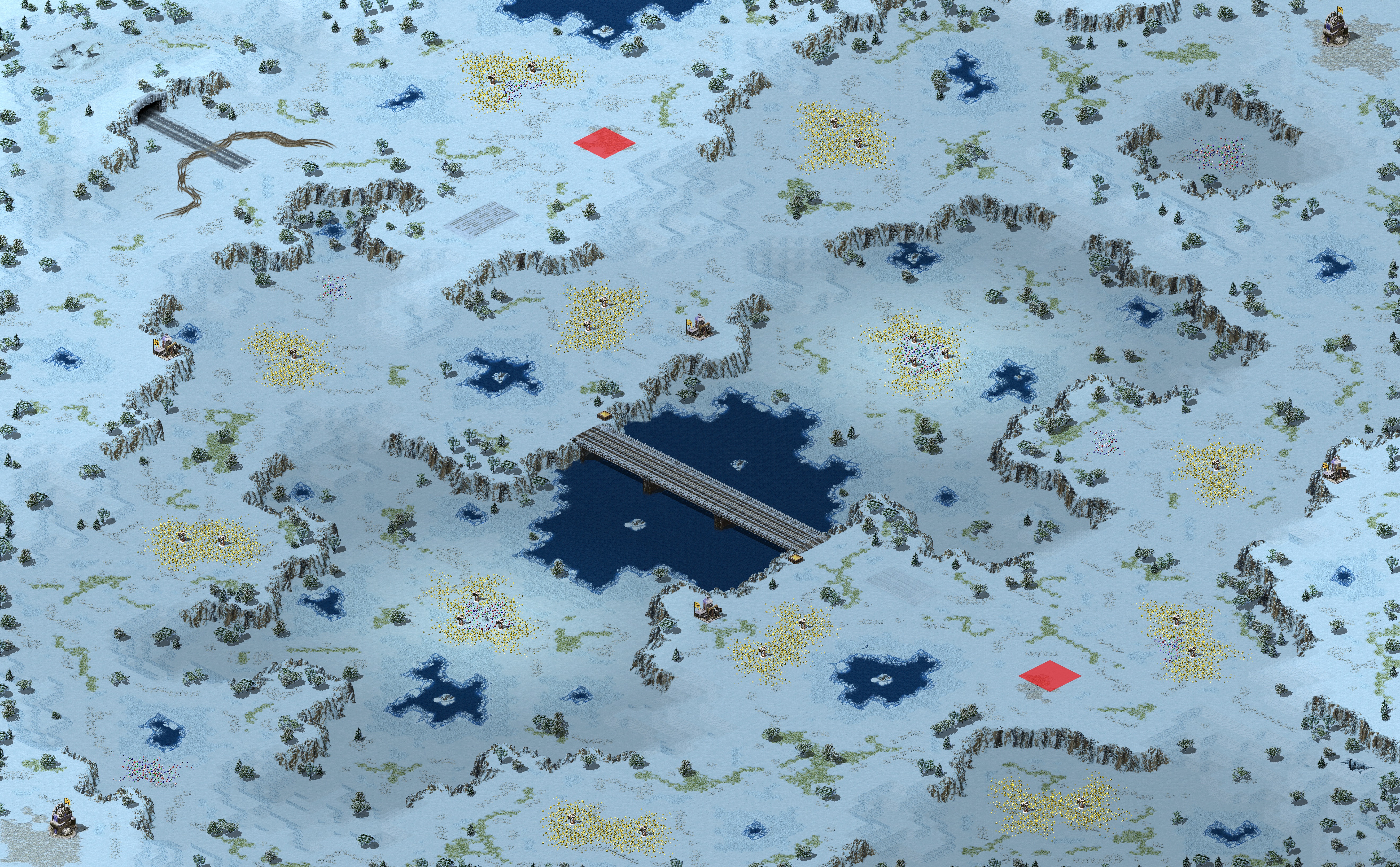 Rendered map: 新周赛-风雪小径