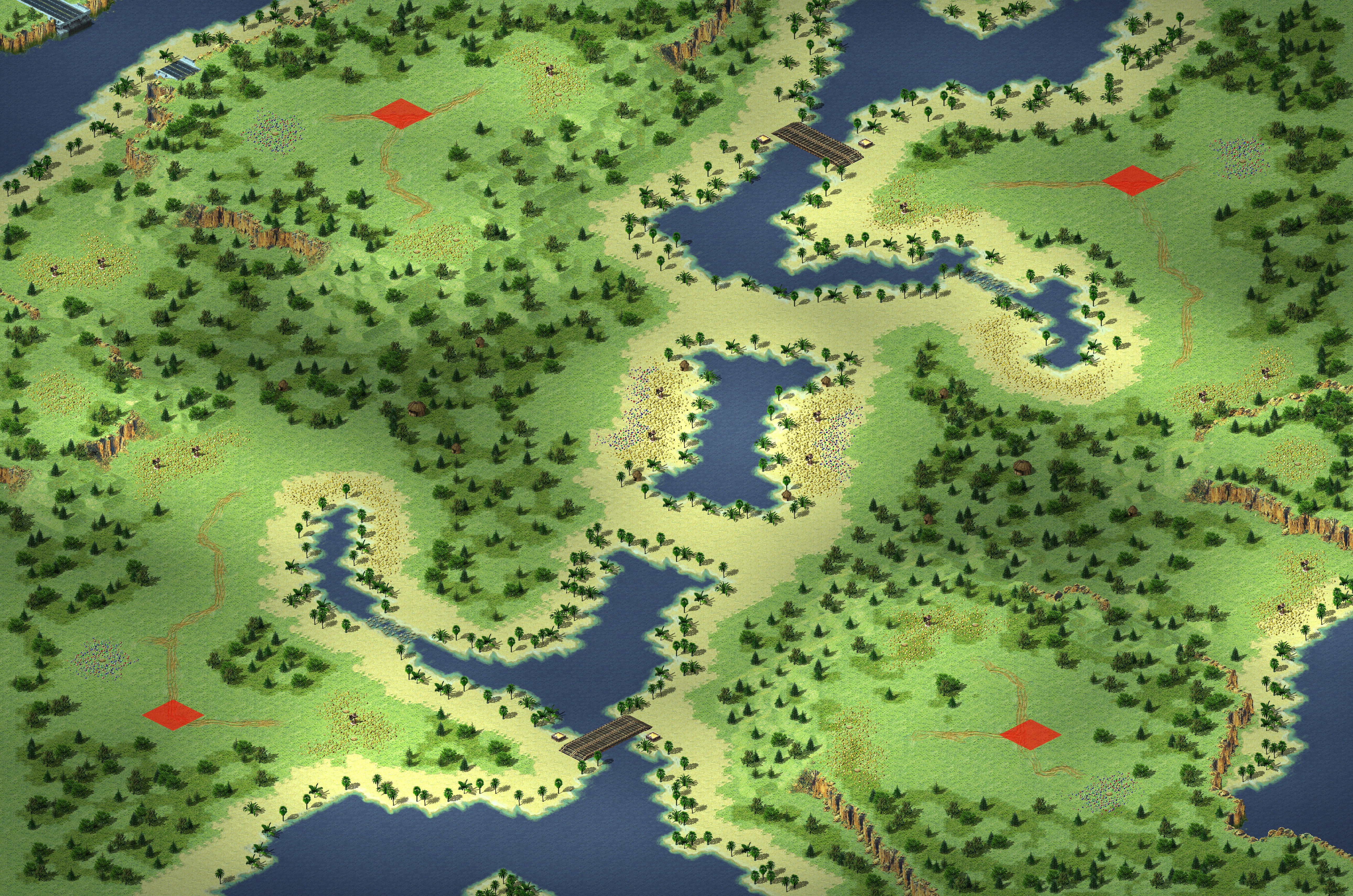 Rendered map: 科帕卡巴纳