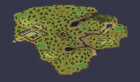 Rendered preview of (3) Isla Nublar