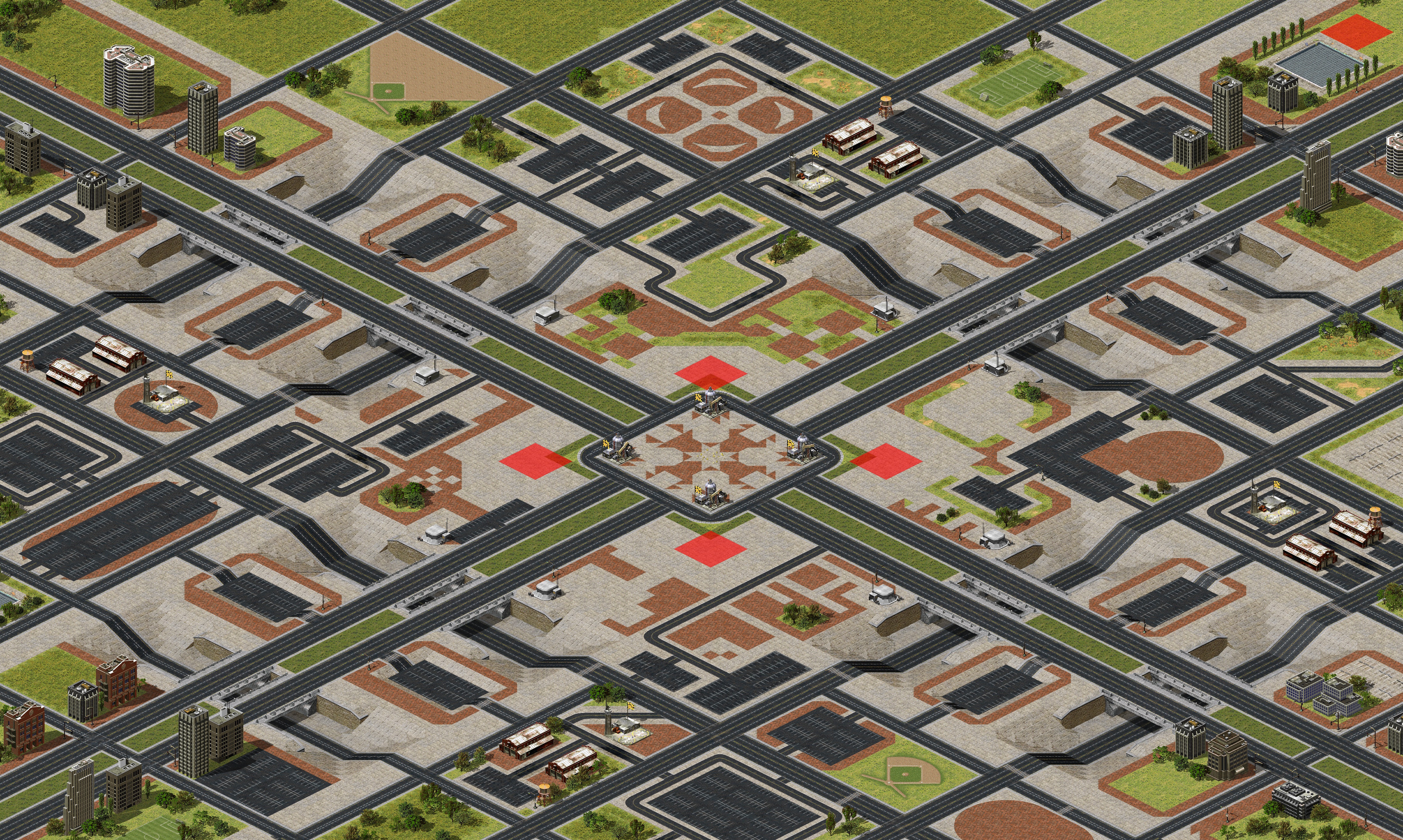 Rendered map: Newurban by FlyingZ -Team A-