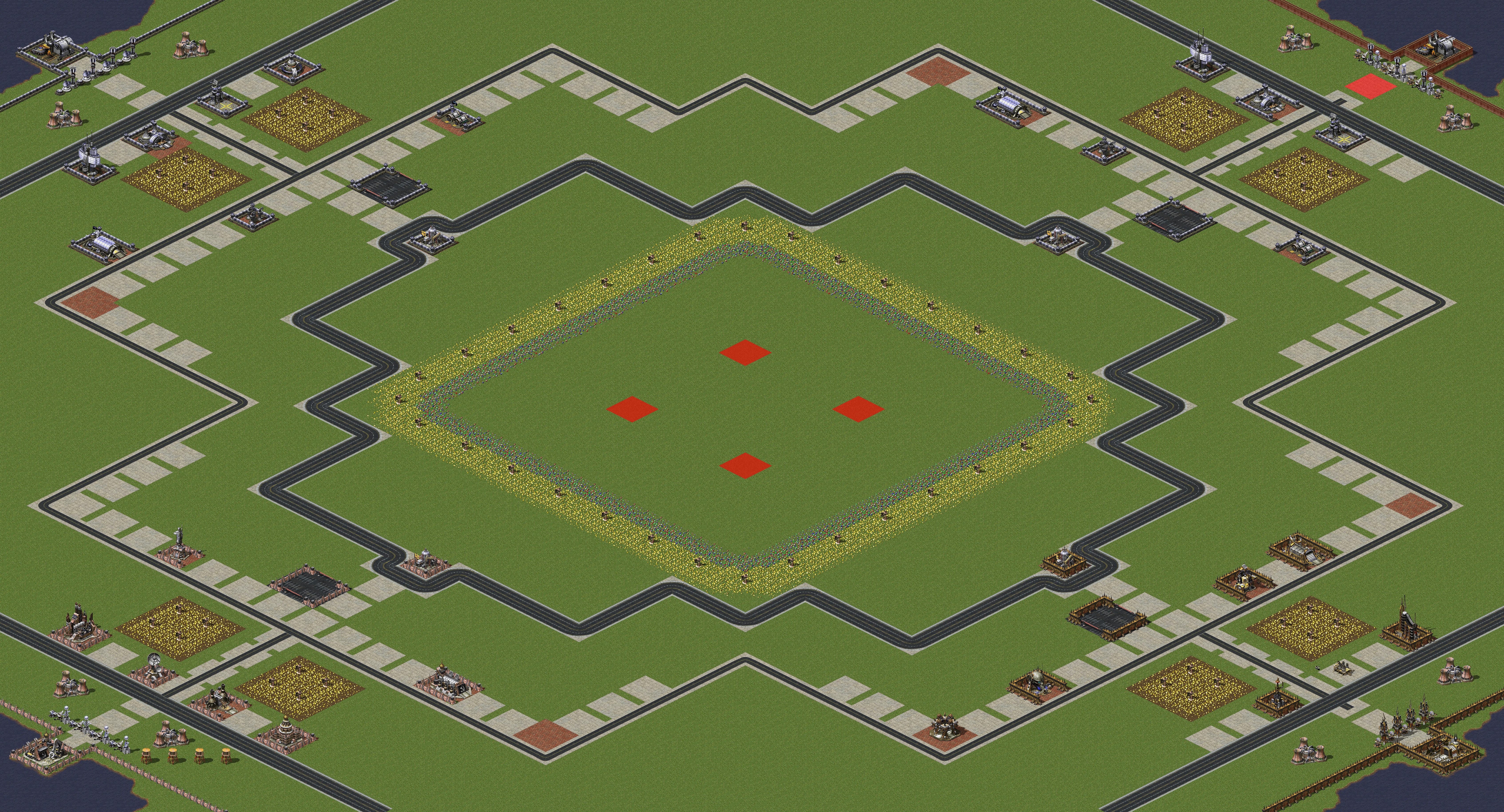 Rendered map: Buildup By FlyingZ  All team A