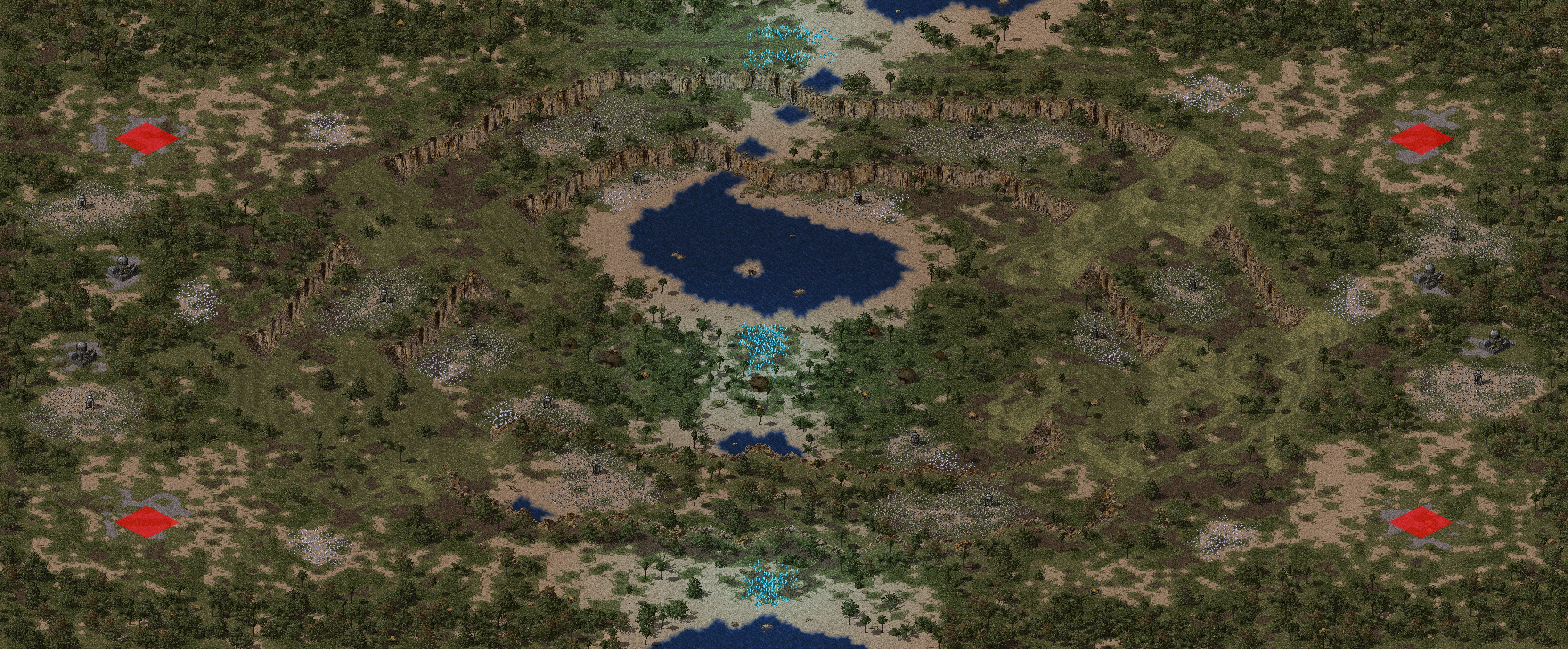 Rendered map: Amazonas Theta