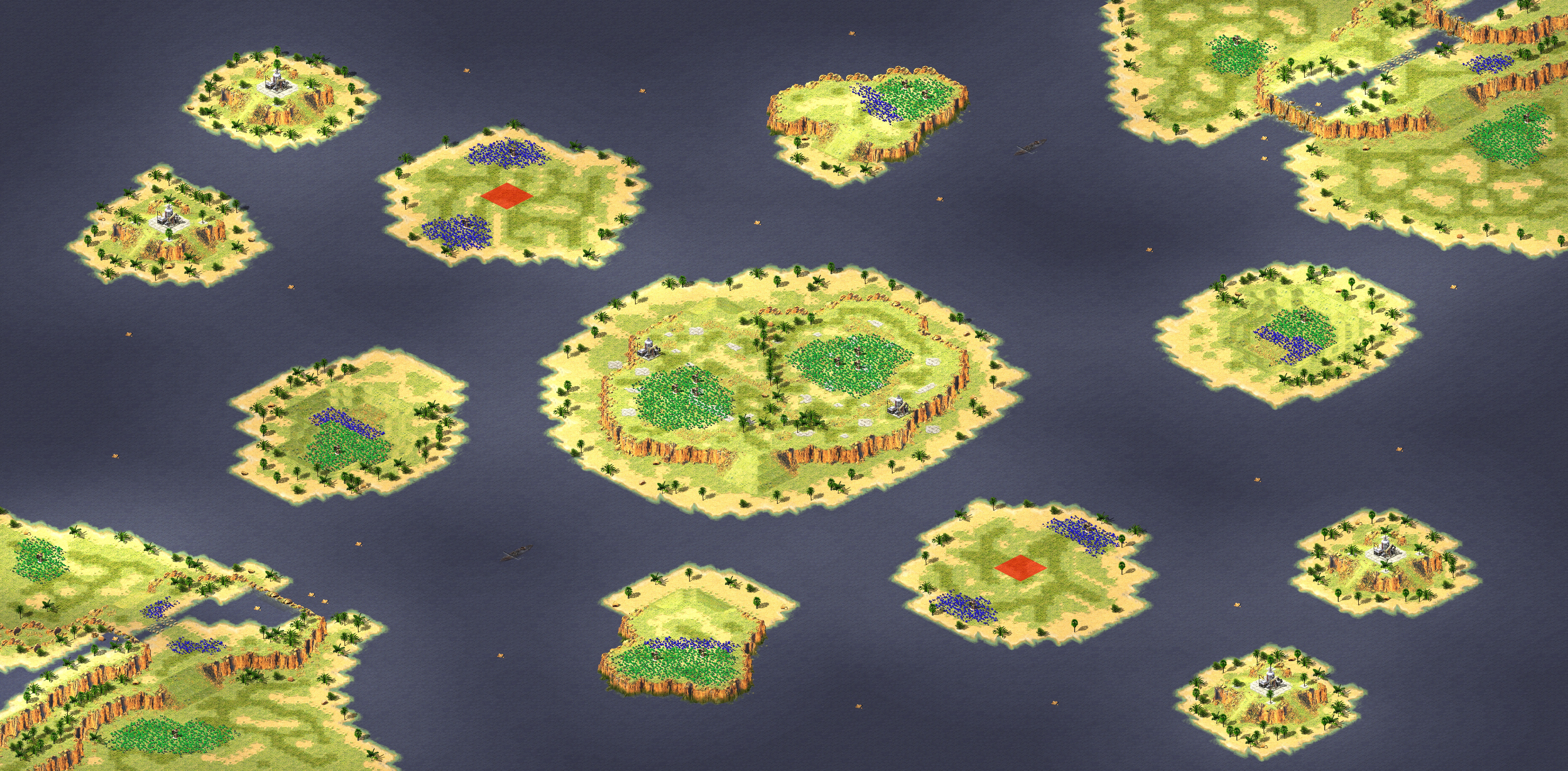 Rendered map: Plateaus of Conquest