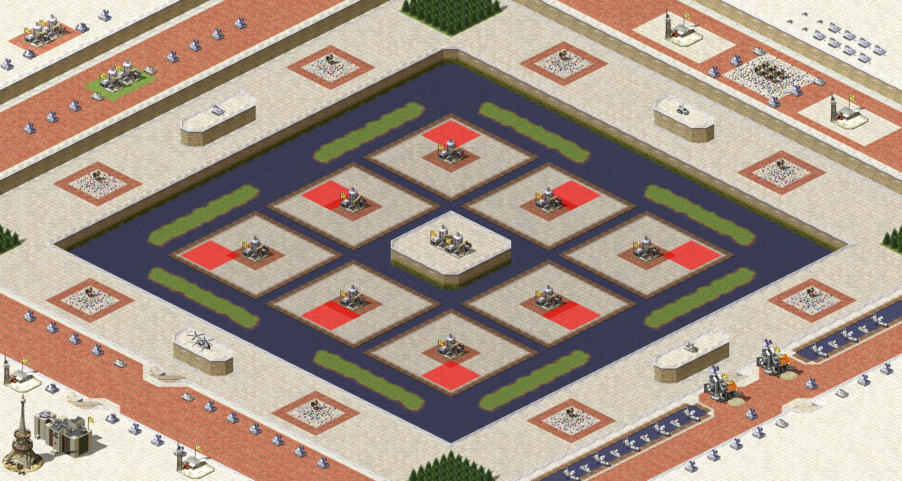 Rendered map: chaowu xkd