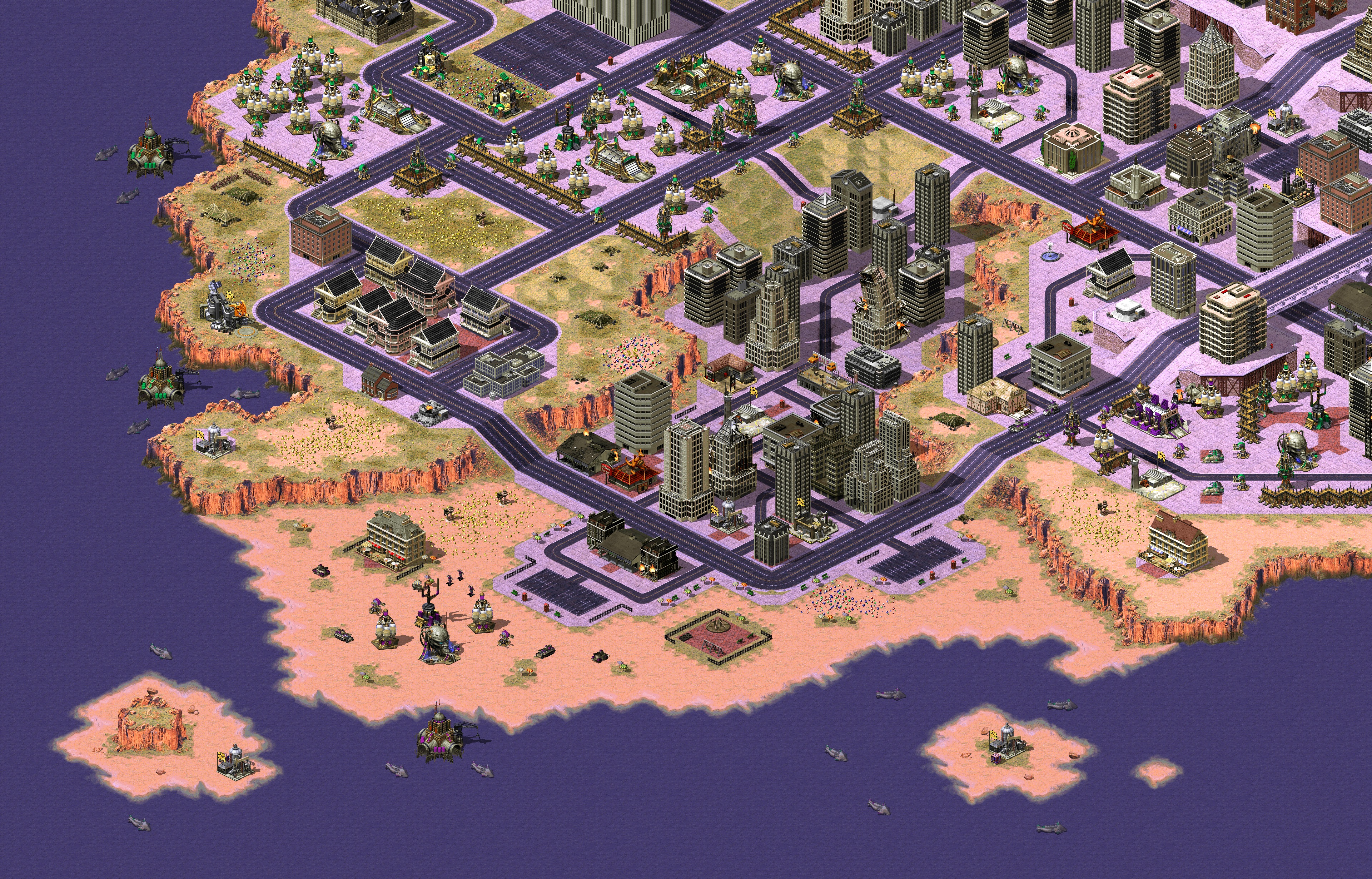 Rendered map: Clone's of Spain
