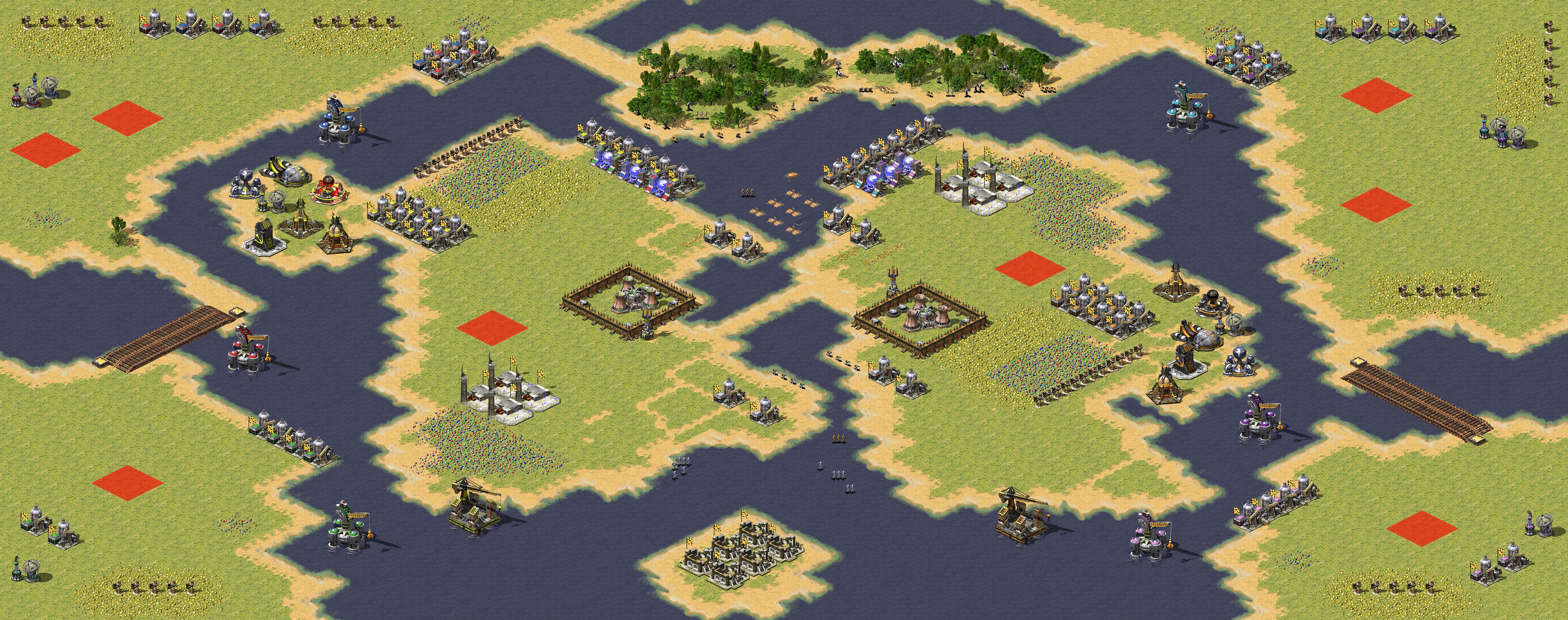 Rendered map: Boss Charges 4v4 (4)