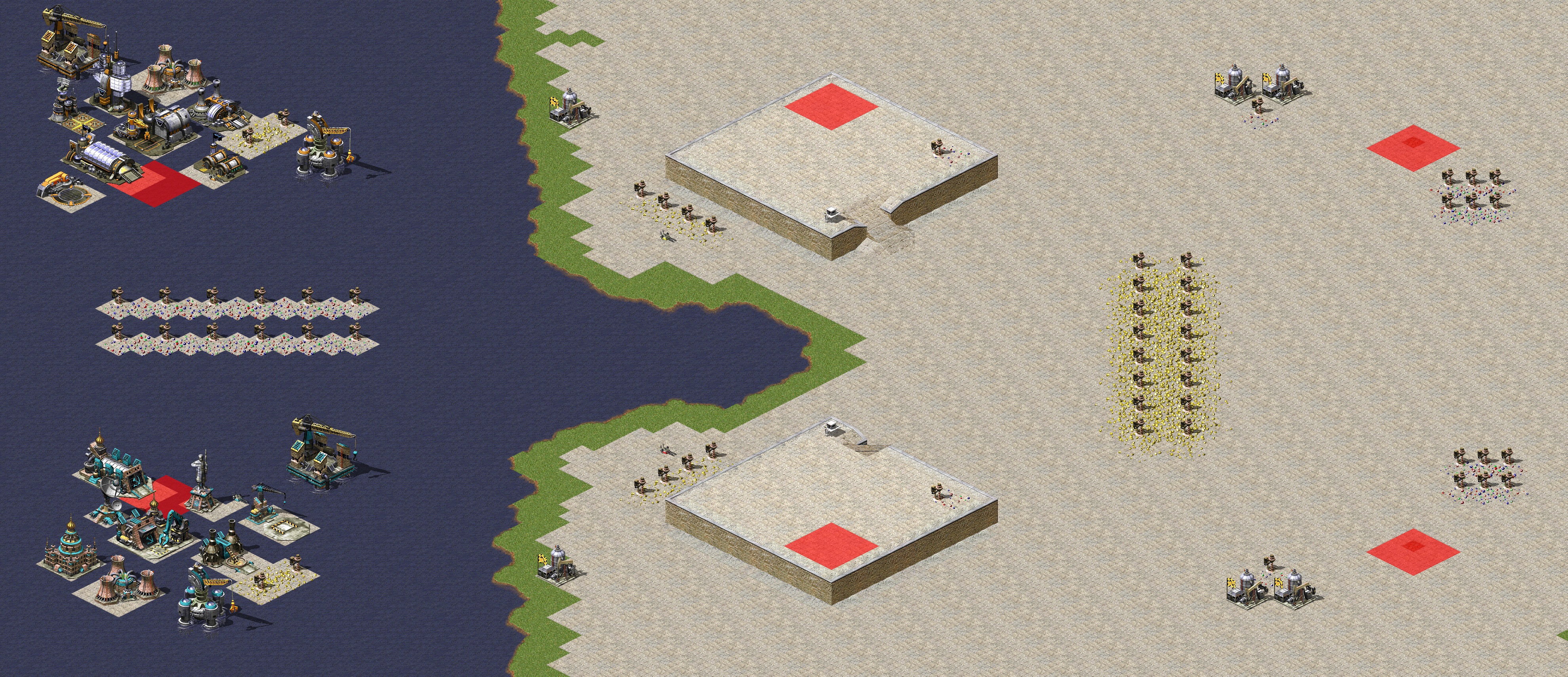 Rendered map: Fish and Bear Paw