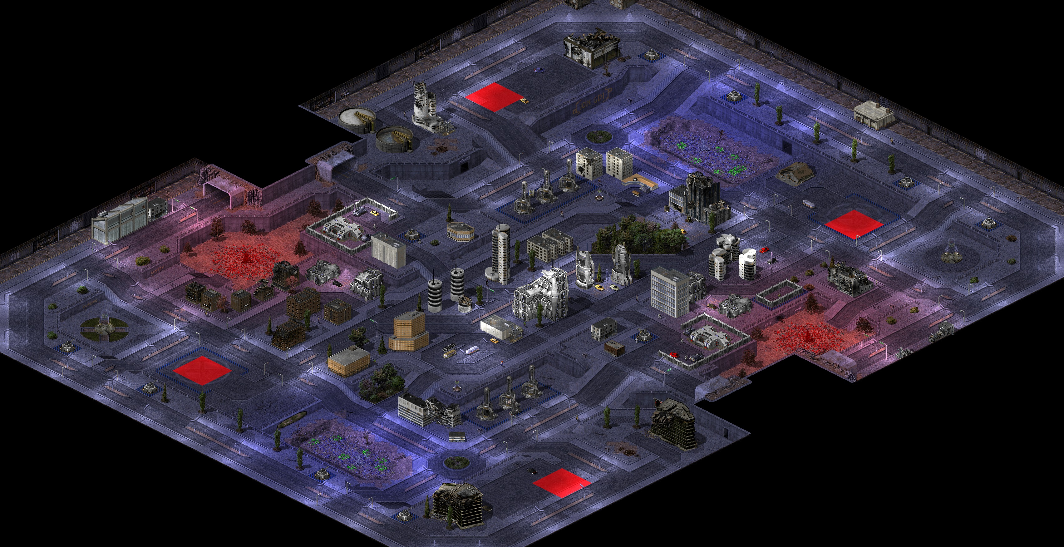 Rendered map: GloboTech Urban Arena