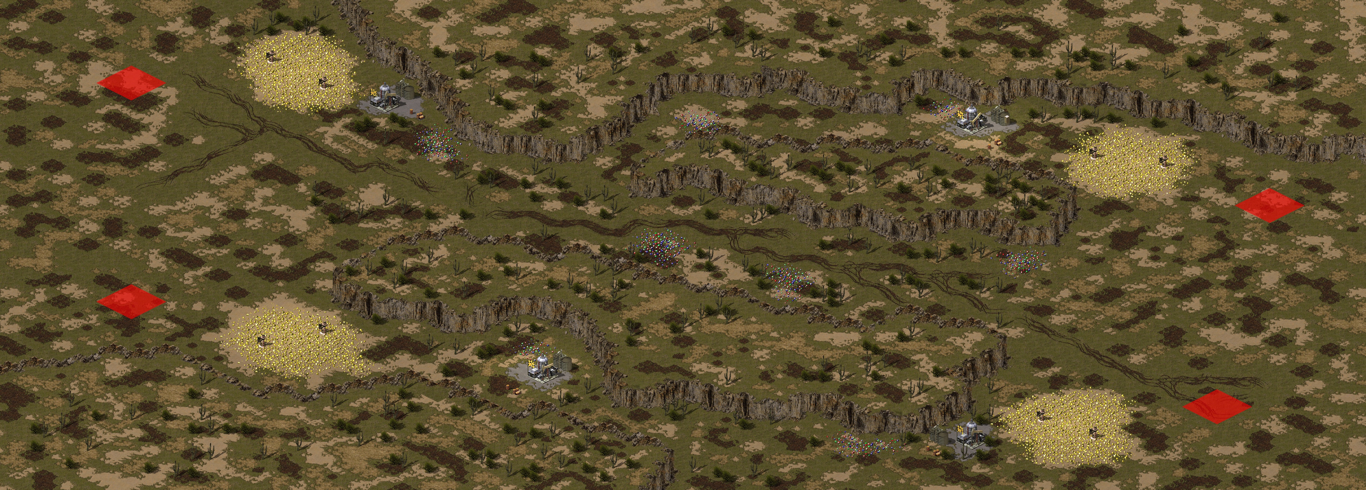 Rendered map: Painted Desert