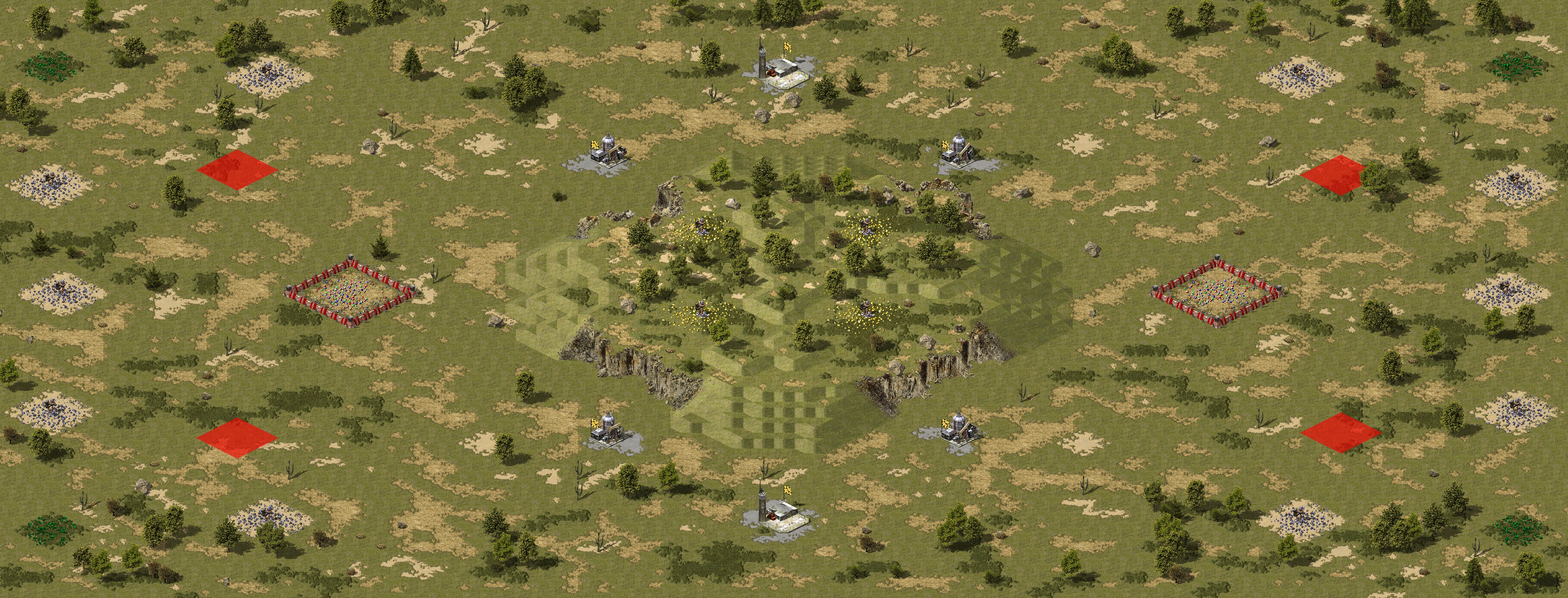 Rendered map: Deserted Mountain
