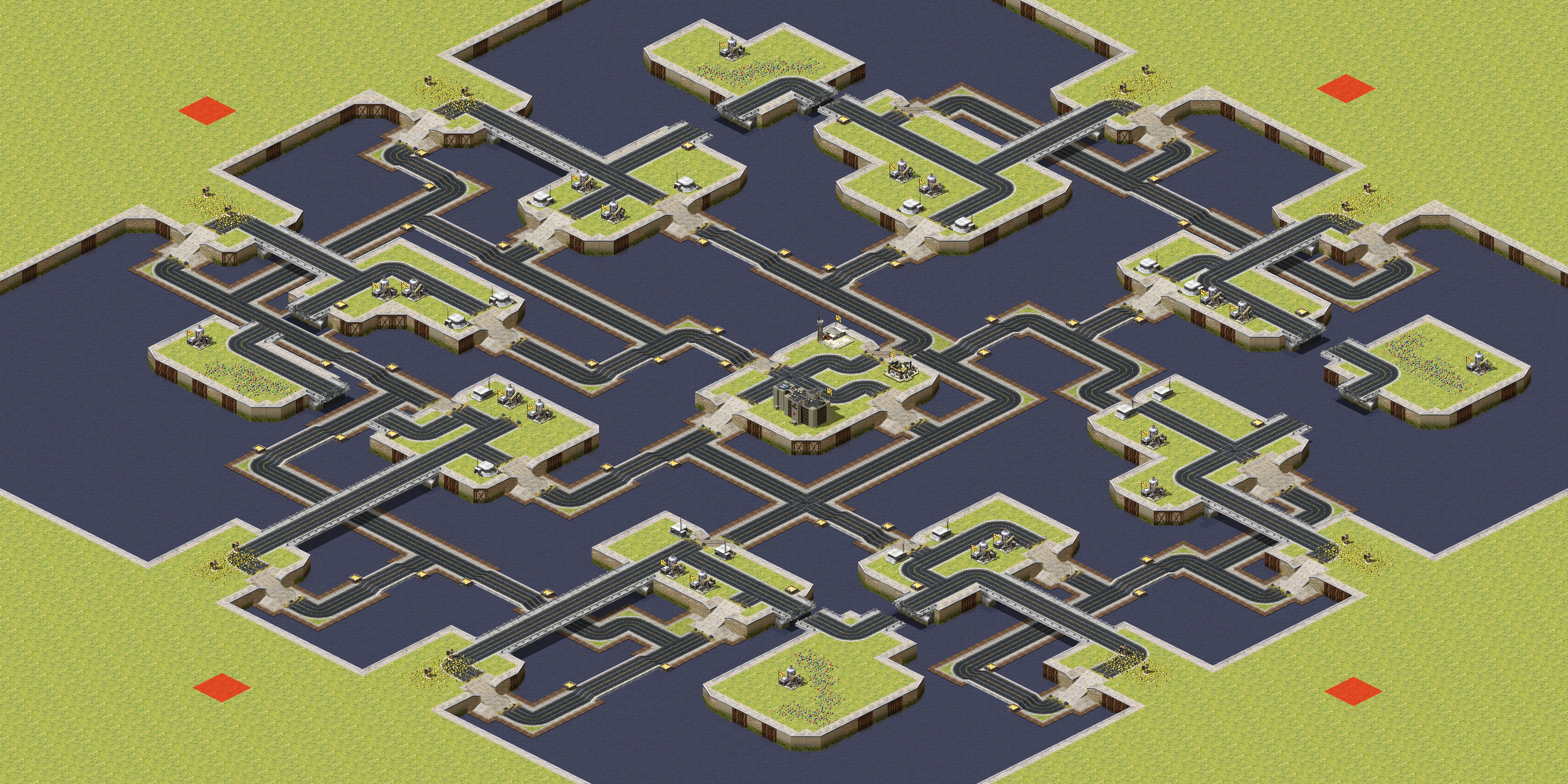 Rendered map: Maze