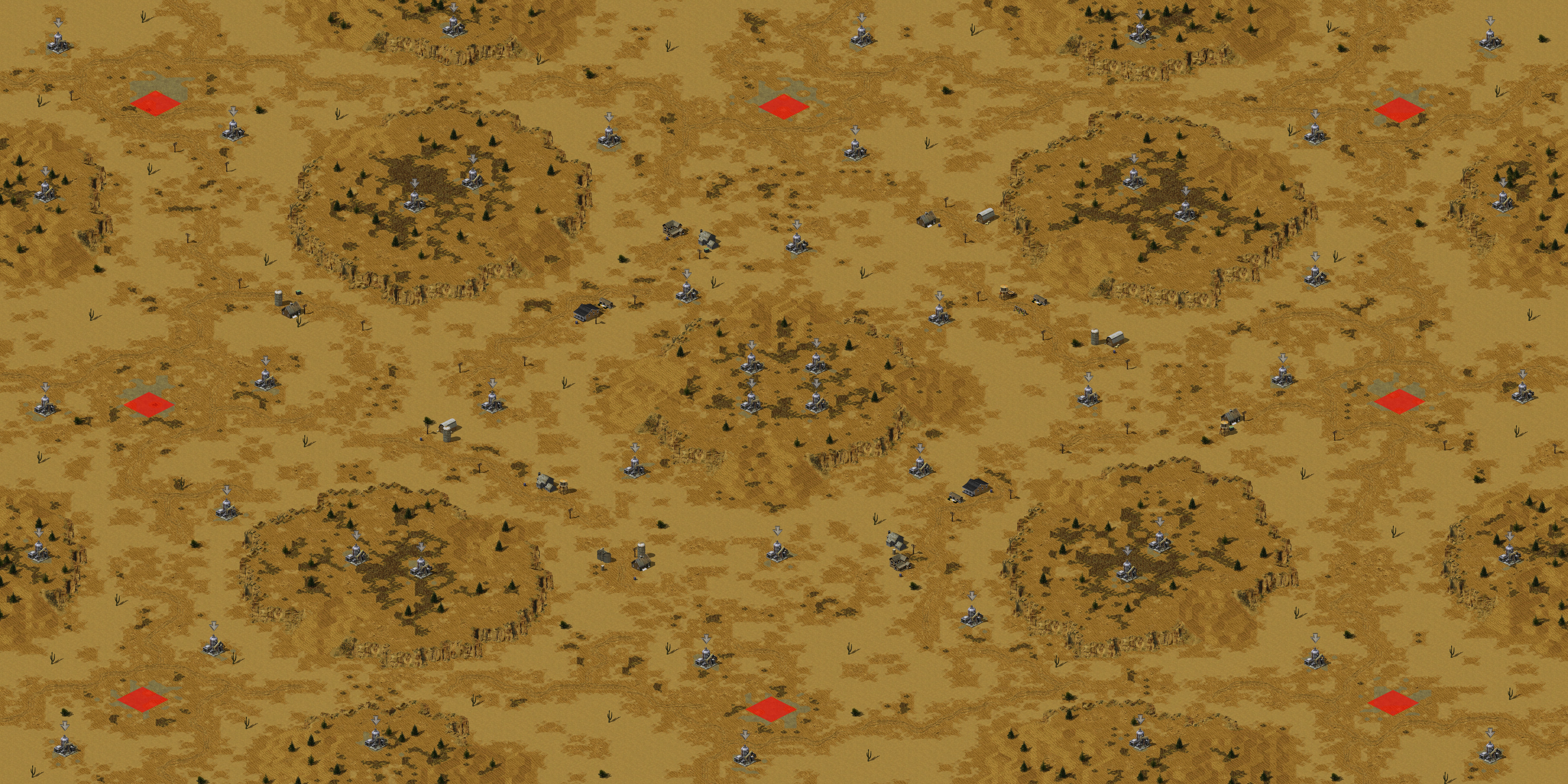 Rendered map: Dry Mud Cake
