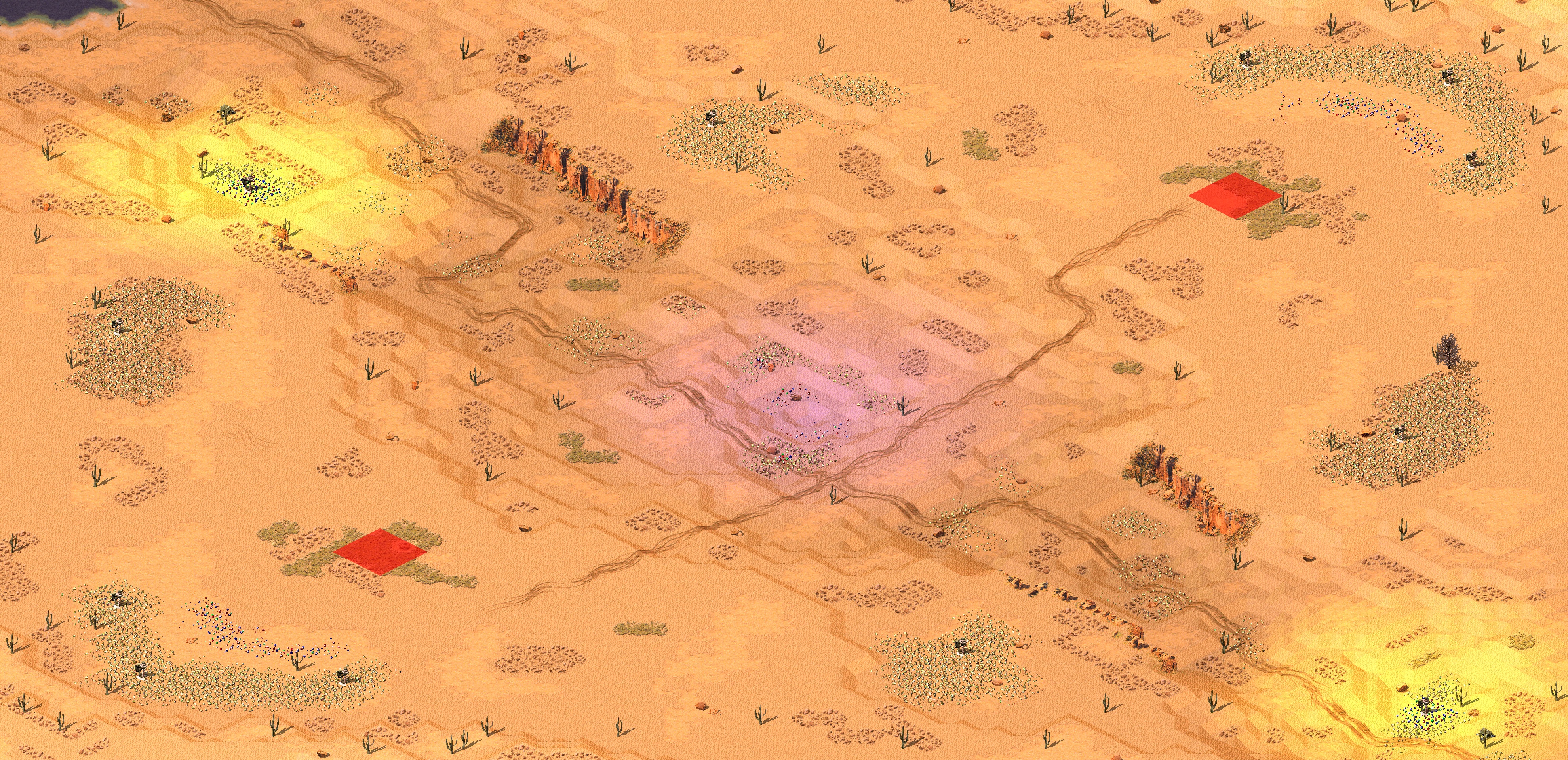Rendered map: Gold Rush