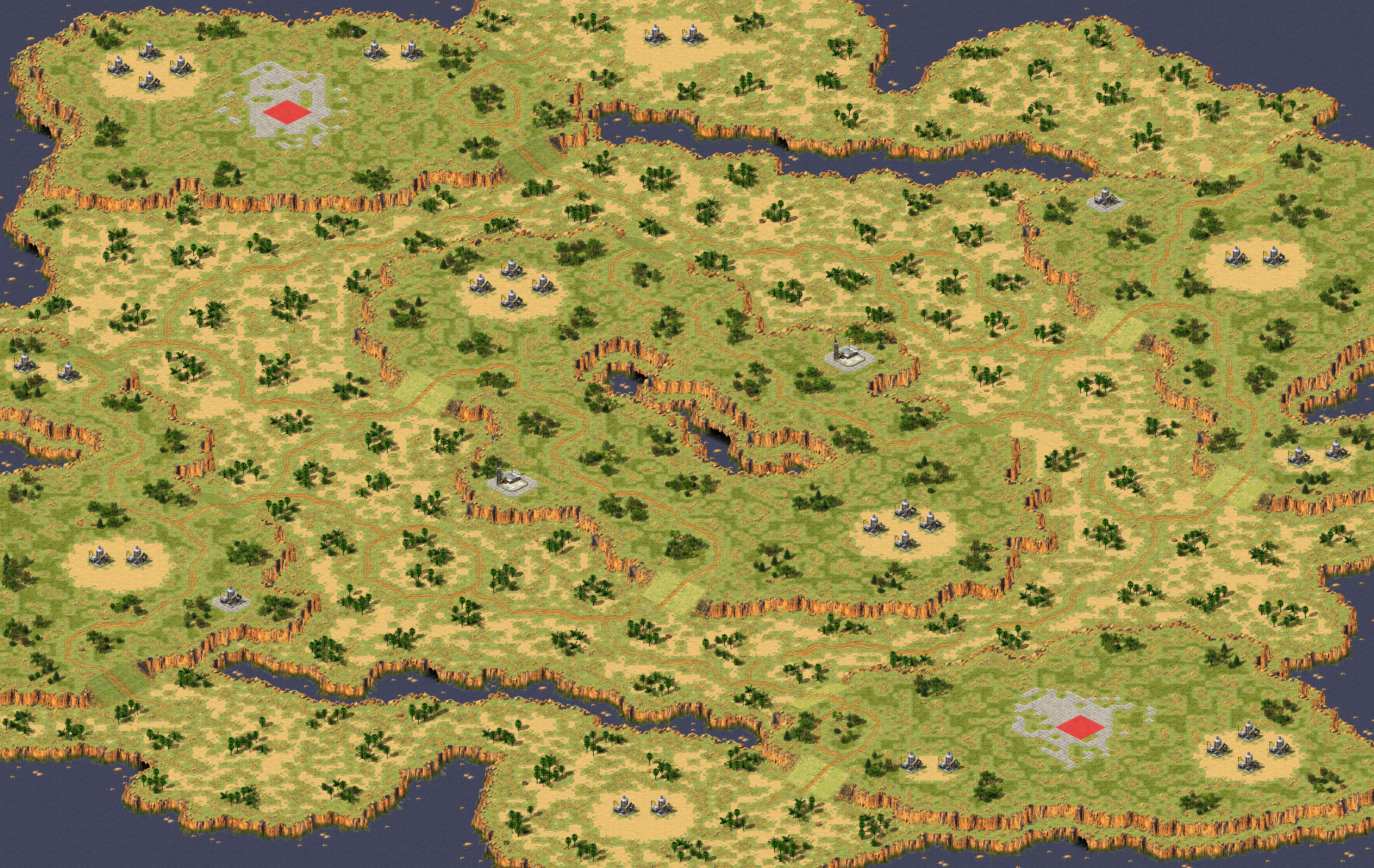 Rendered map: Jungle Basin (2)